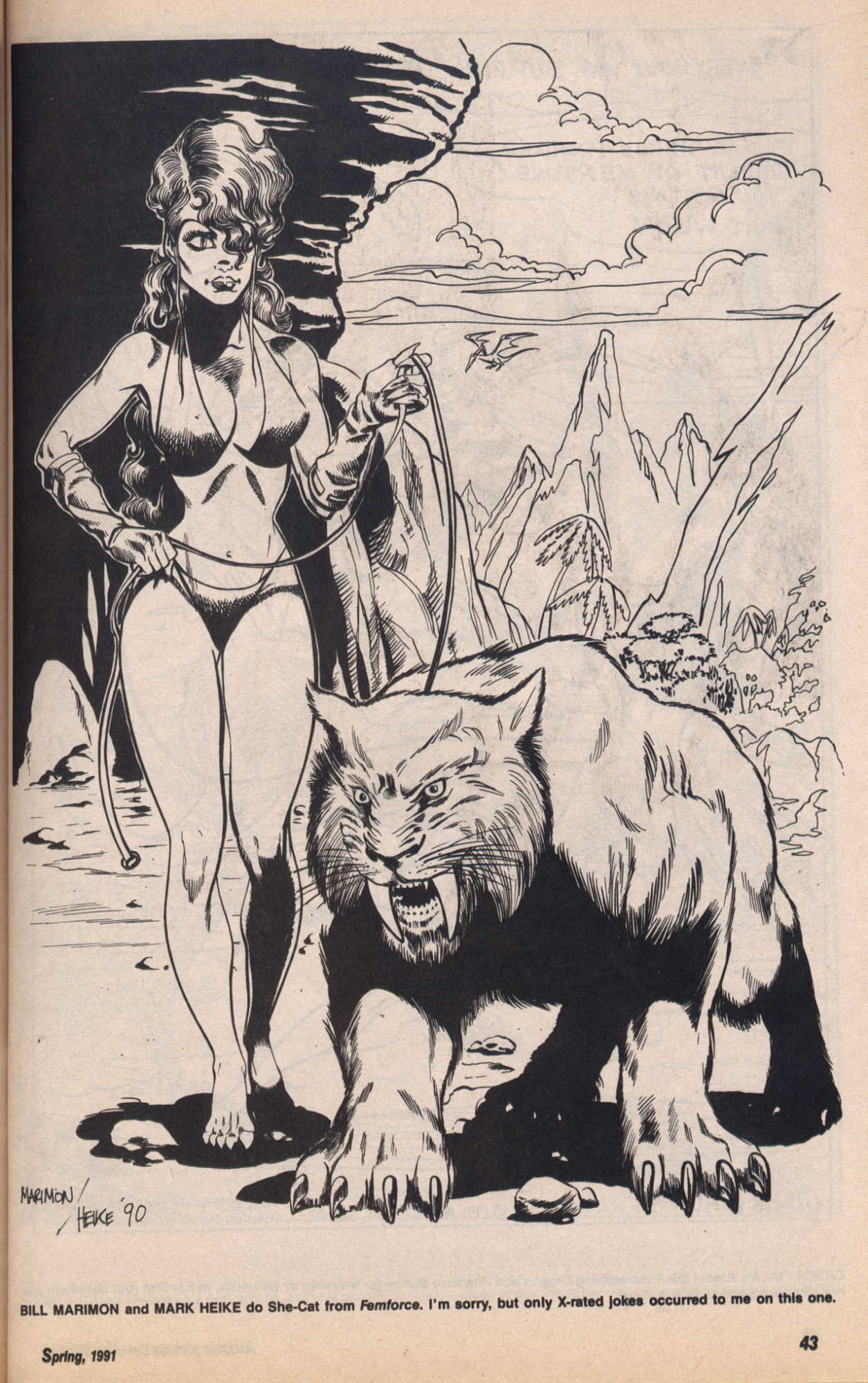 Amazing Heroes Swimsuit 1991