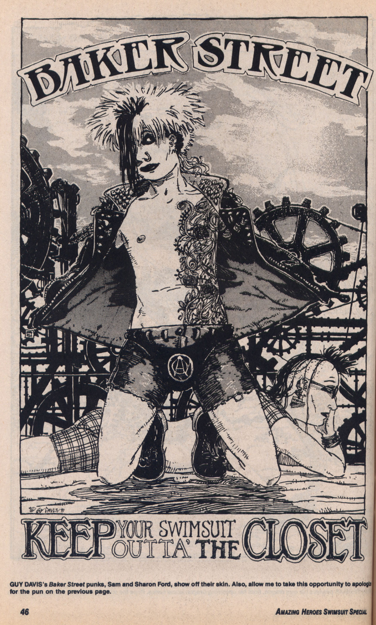 Amazing Heroes Swimsuit 1991
