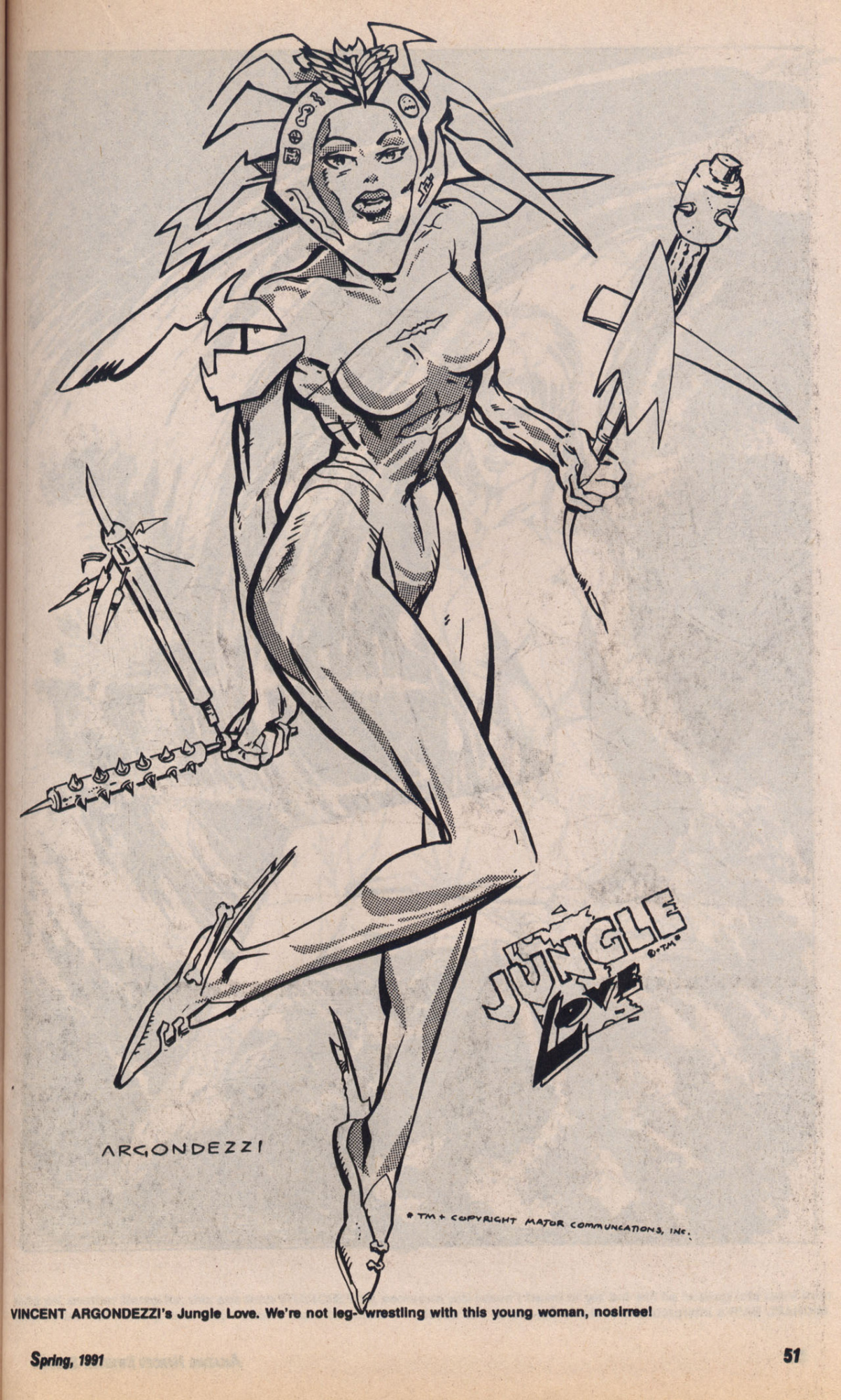 Amazing Heroes Swimsuit 1991