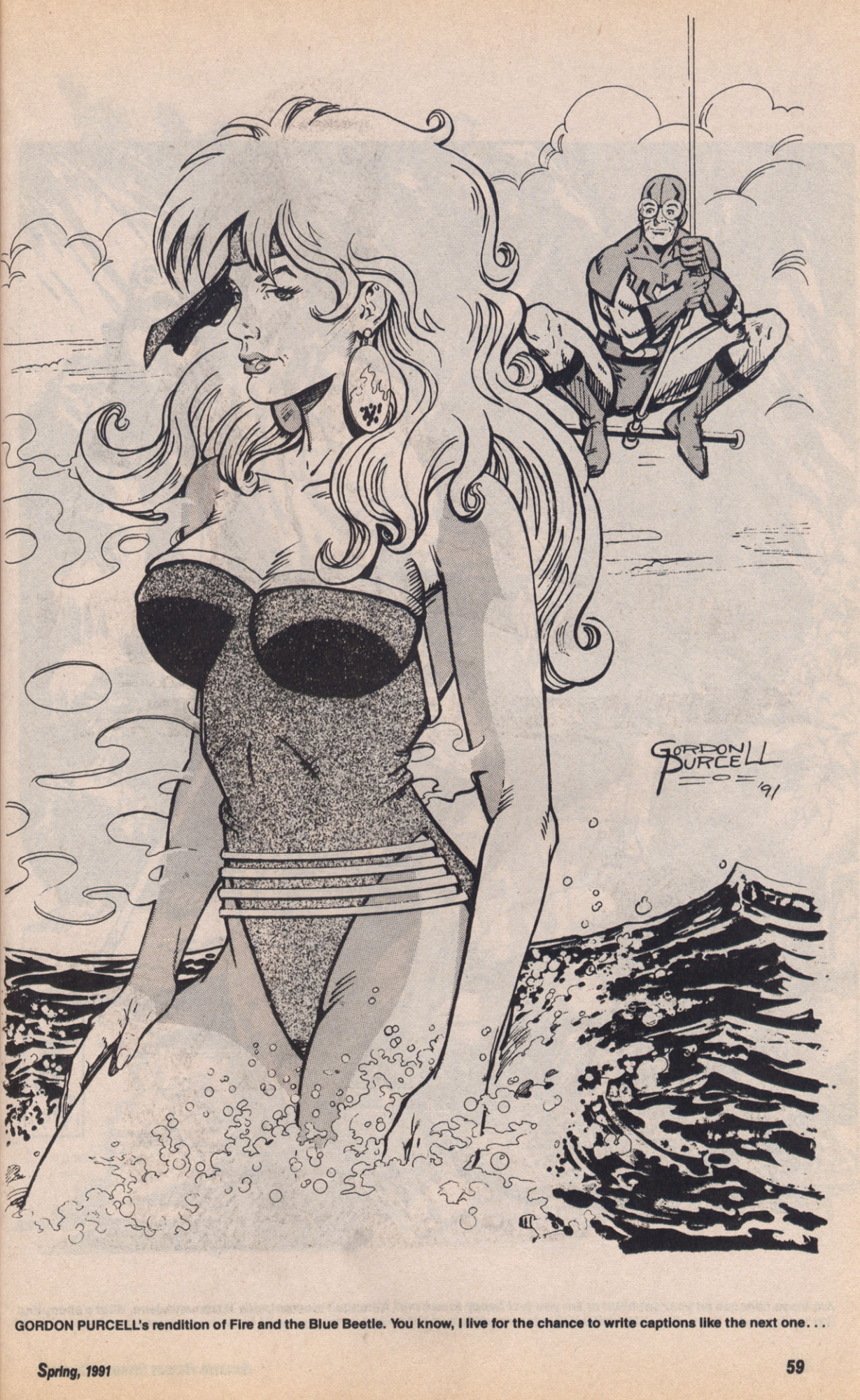 Amazing Heroes Swimsuit 1991