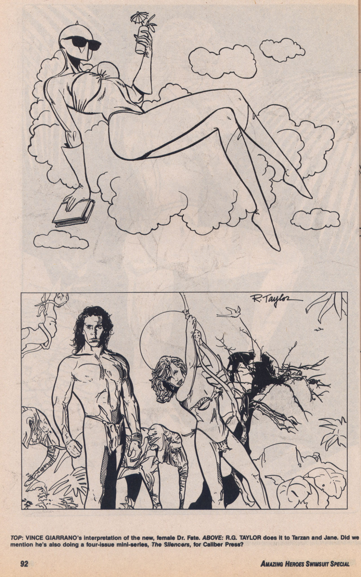 Amazing Heroes Swimsuit 1991