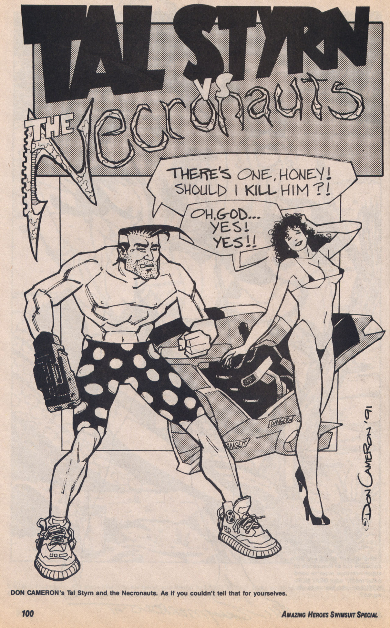 Amazing Heroes Swimsuit 1991