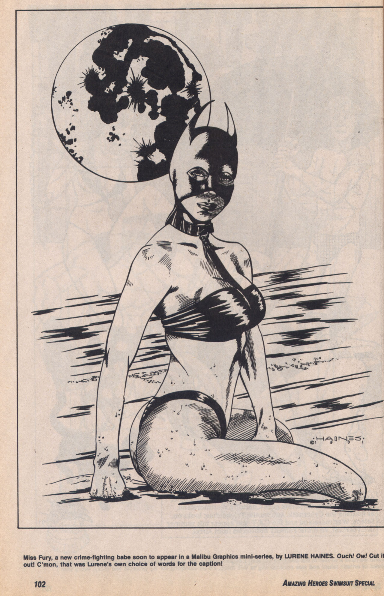 Amazing Heroes Swimsuit 1991