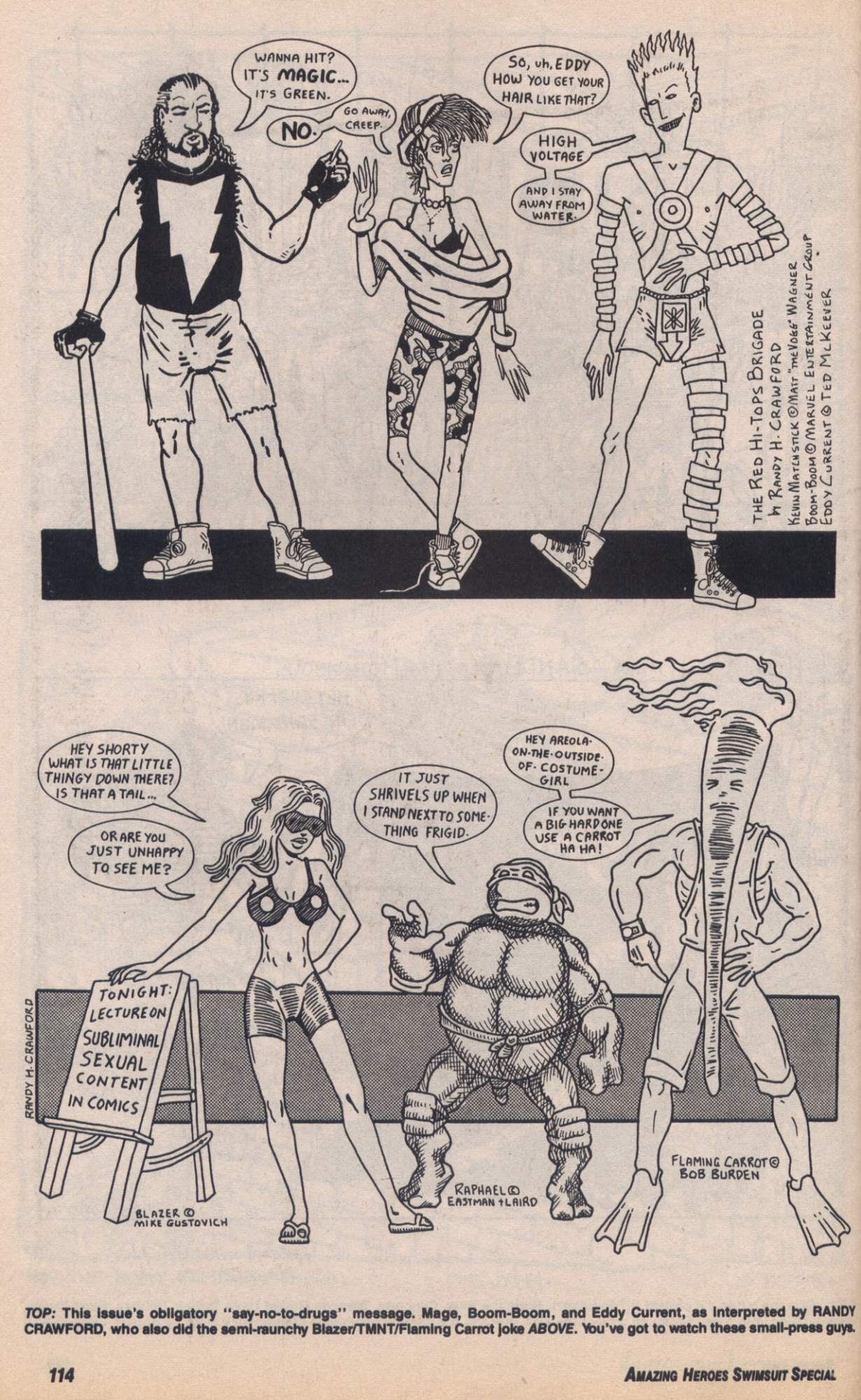 Amazing Heroes Swimsuit 1991
