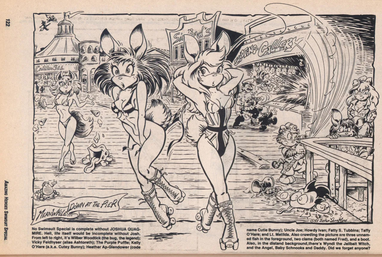 Amazing Heroes Swimsuit 1991