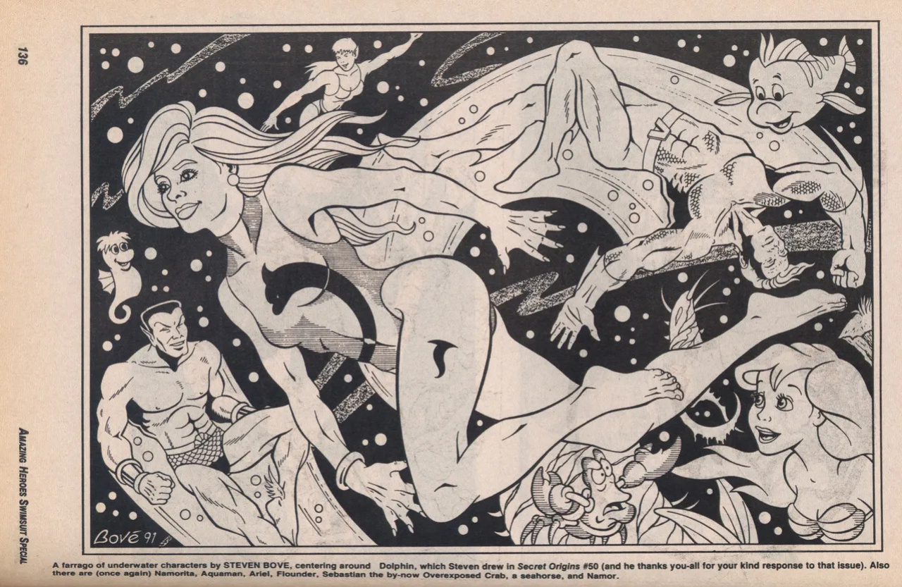 Amazing Heroes Swimsuit 1991