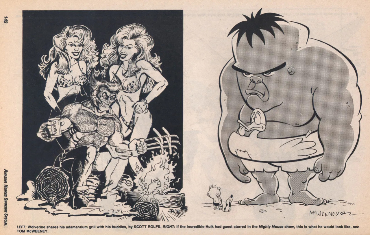 Amazing Heroes Swimsuit 1991