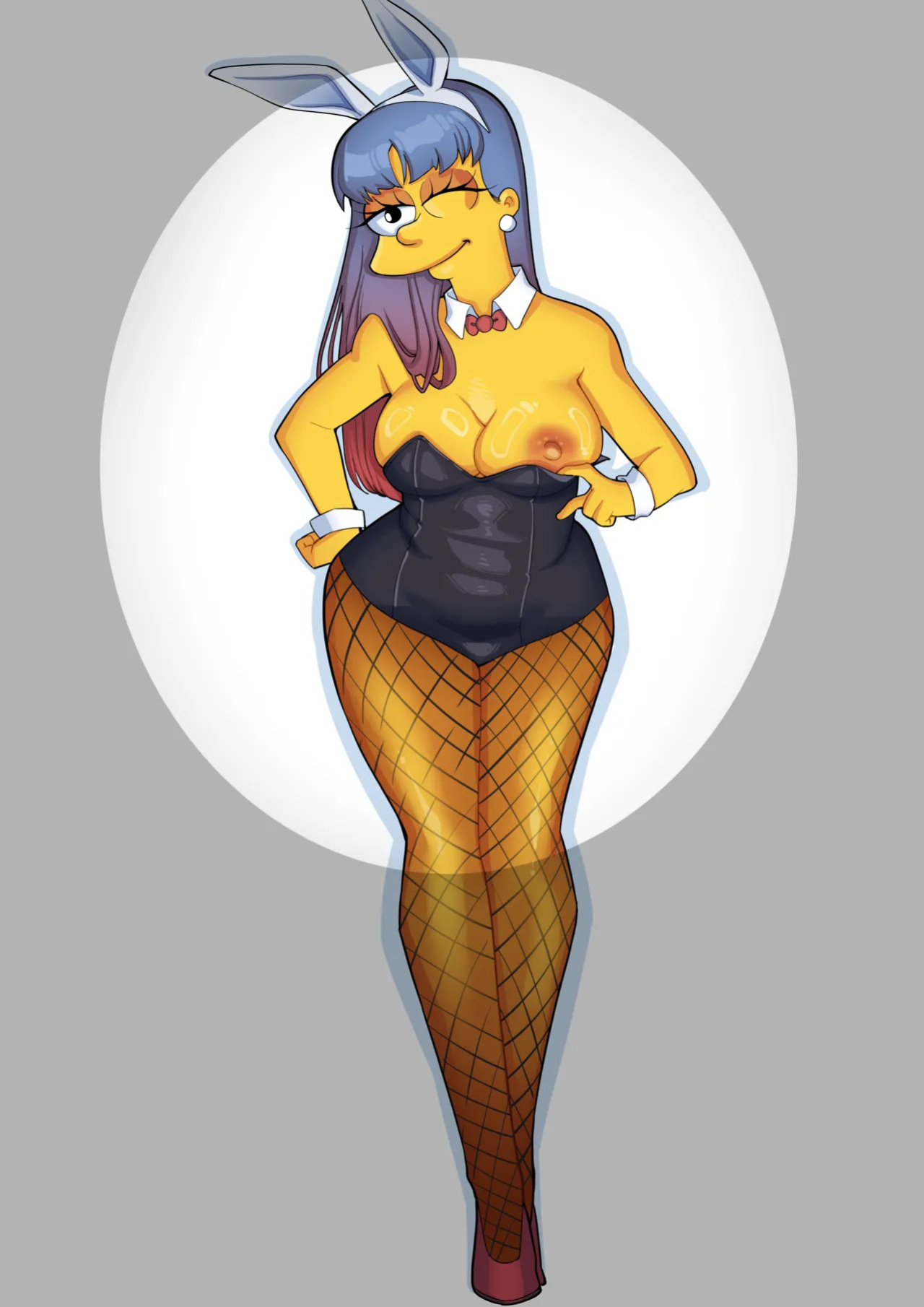 Marge Bouvier [Playboy Magazine] By: Zoen