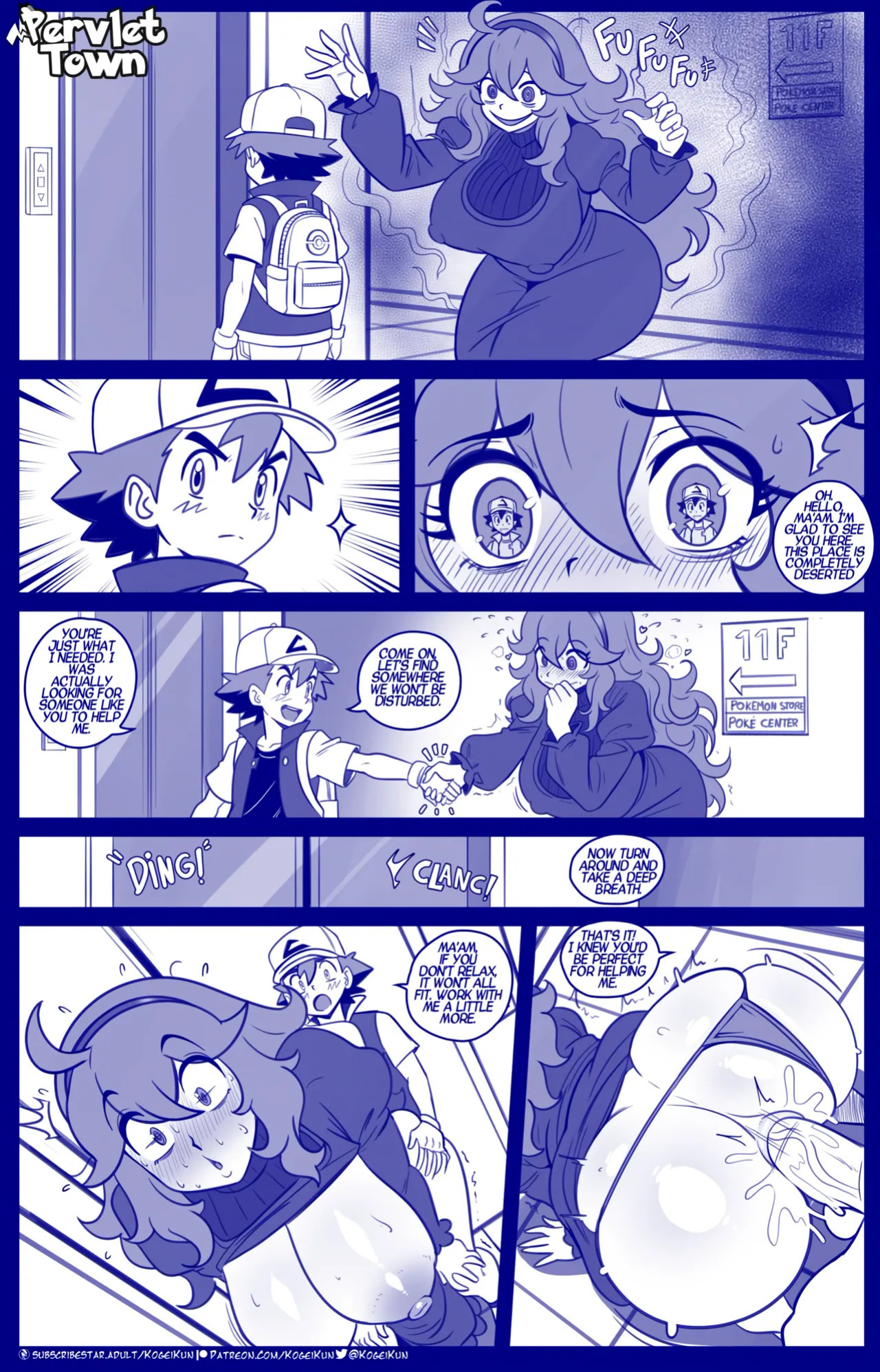 [Kogeikun] PervLet Town (Pokemon)