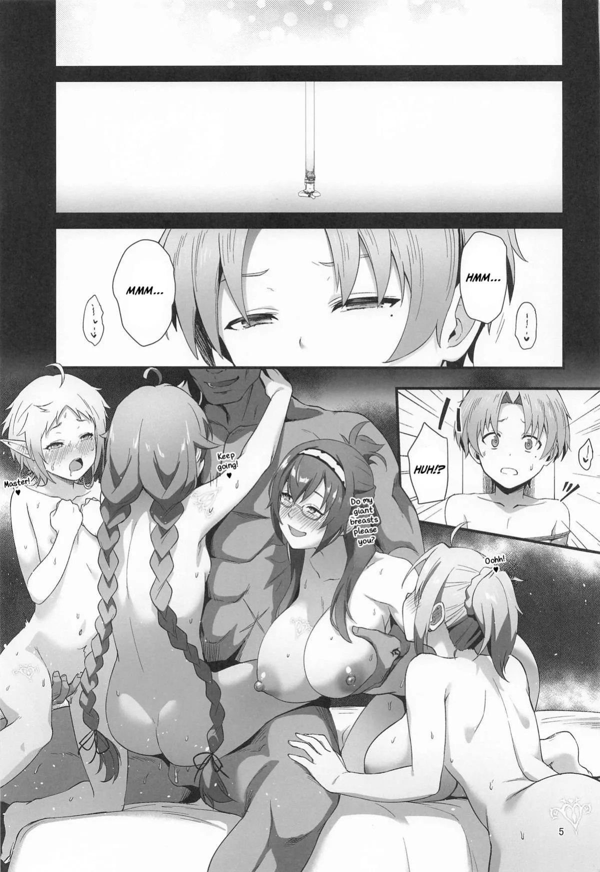 (C106) [chested (Tokupyon)] BAD END HEAVEN 6 part1 (Mushoku Tensei ~Isekai Ittara Honki Dasu~) [English]