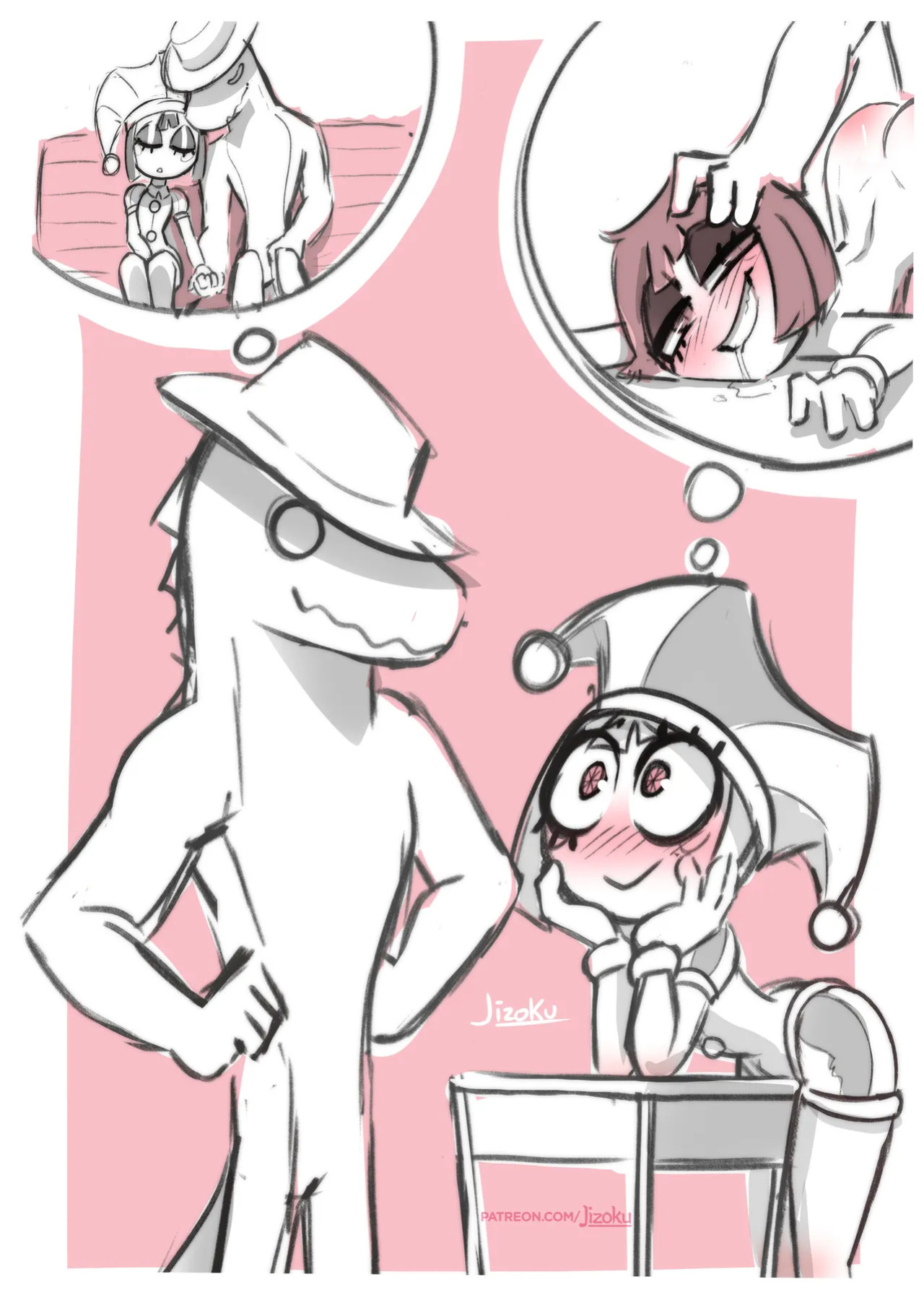[Jizoku] The Amazing Digital Circus Sketches