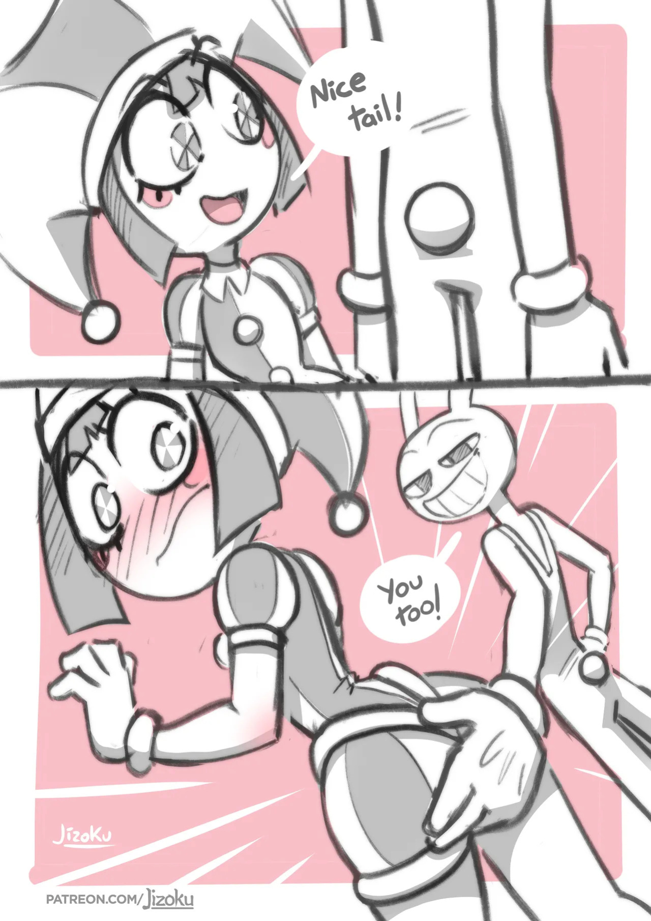 [Jizoku] The Amazing Digital Circus Sketches