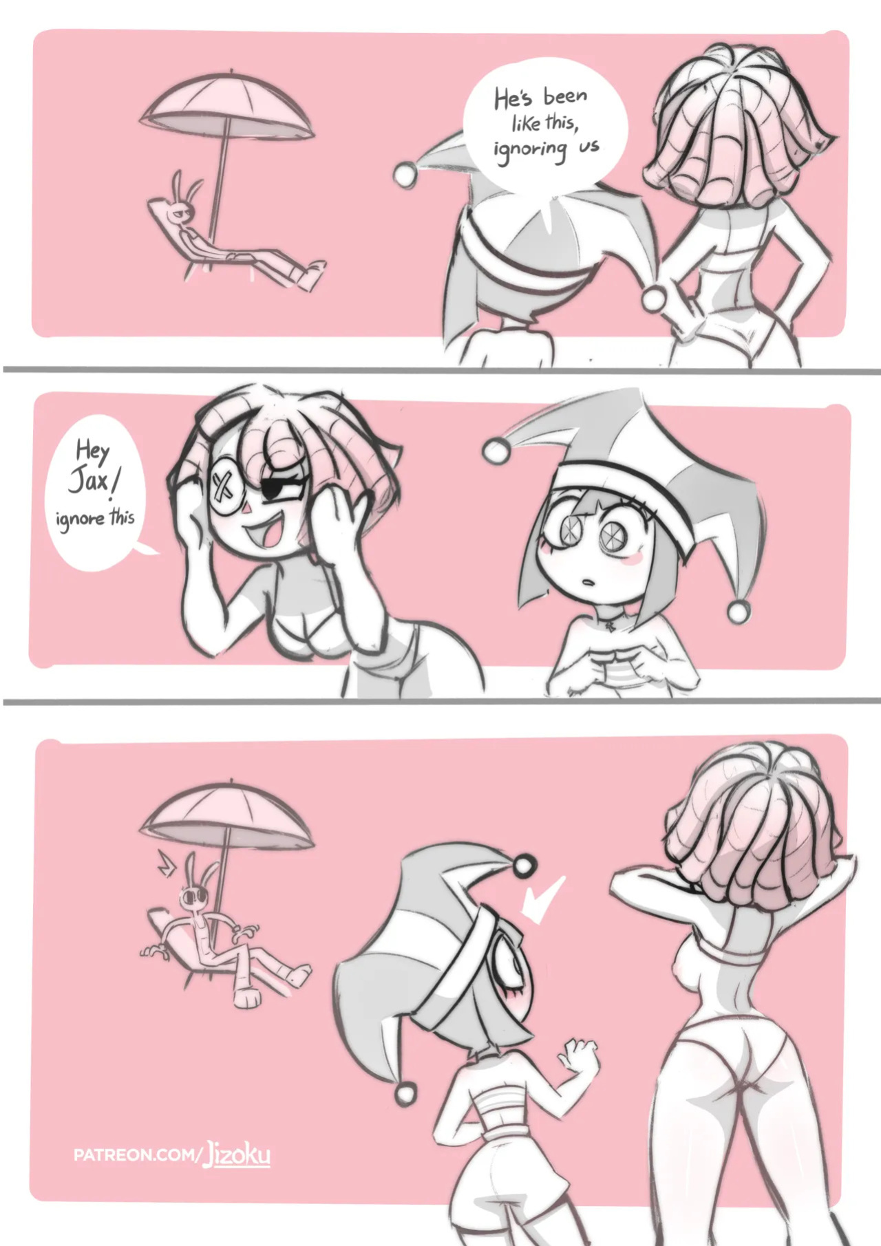 [Jizoku] The Amazing Digital Circus Sketches