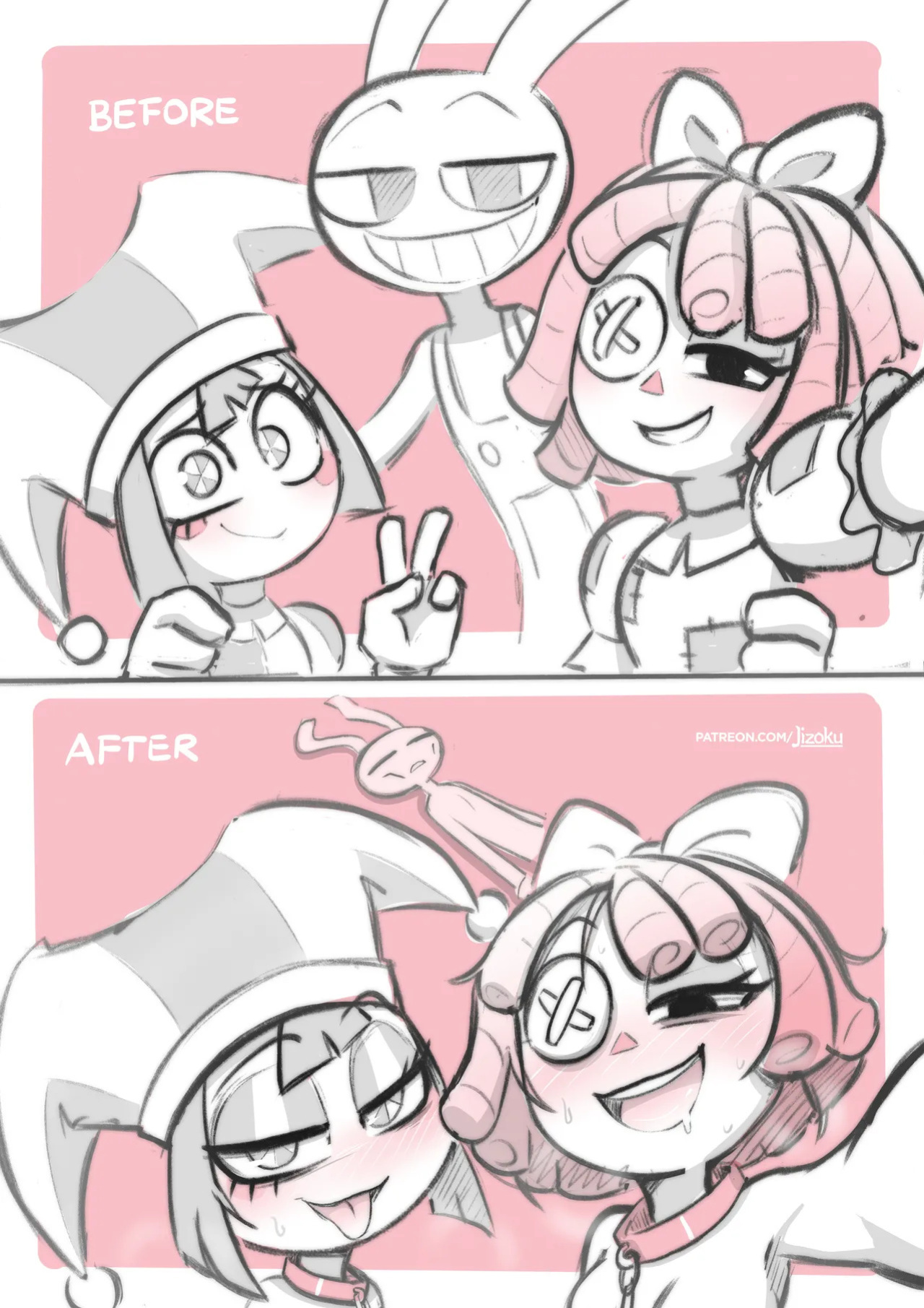 [Jizoku] The Amazing Digital Circus Sketches