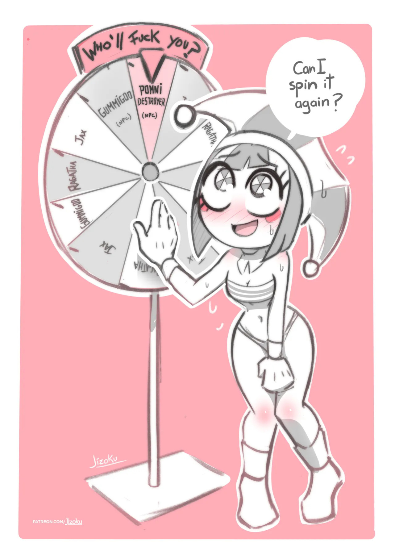 [Jizoku] The Amazing Digital Circus Sketches
