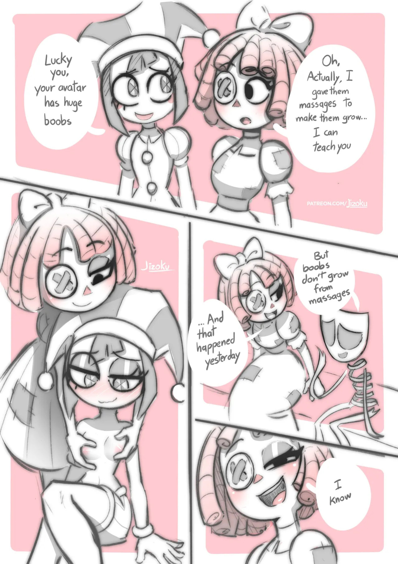 [Jizoku] The Amazing Digital Circus Sketches