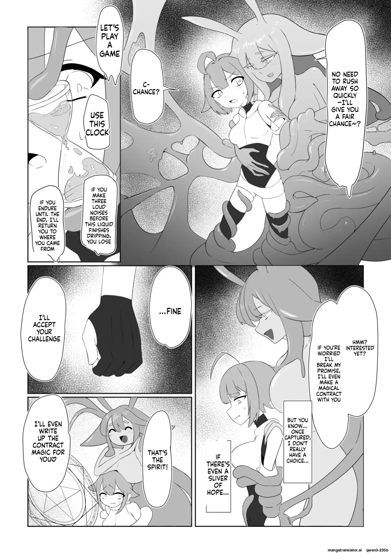 [ajimuni] Slime Onee-san to Onna Boukensha-chan (SCANMTL)