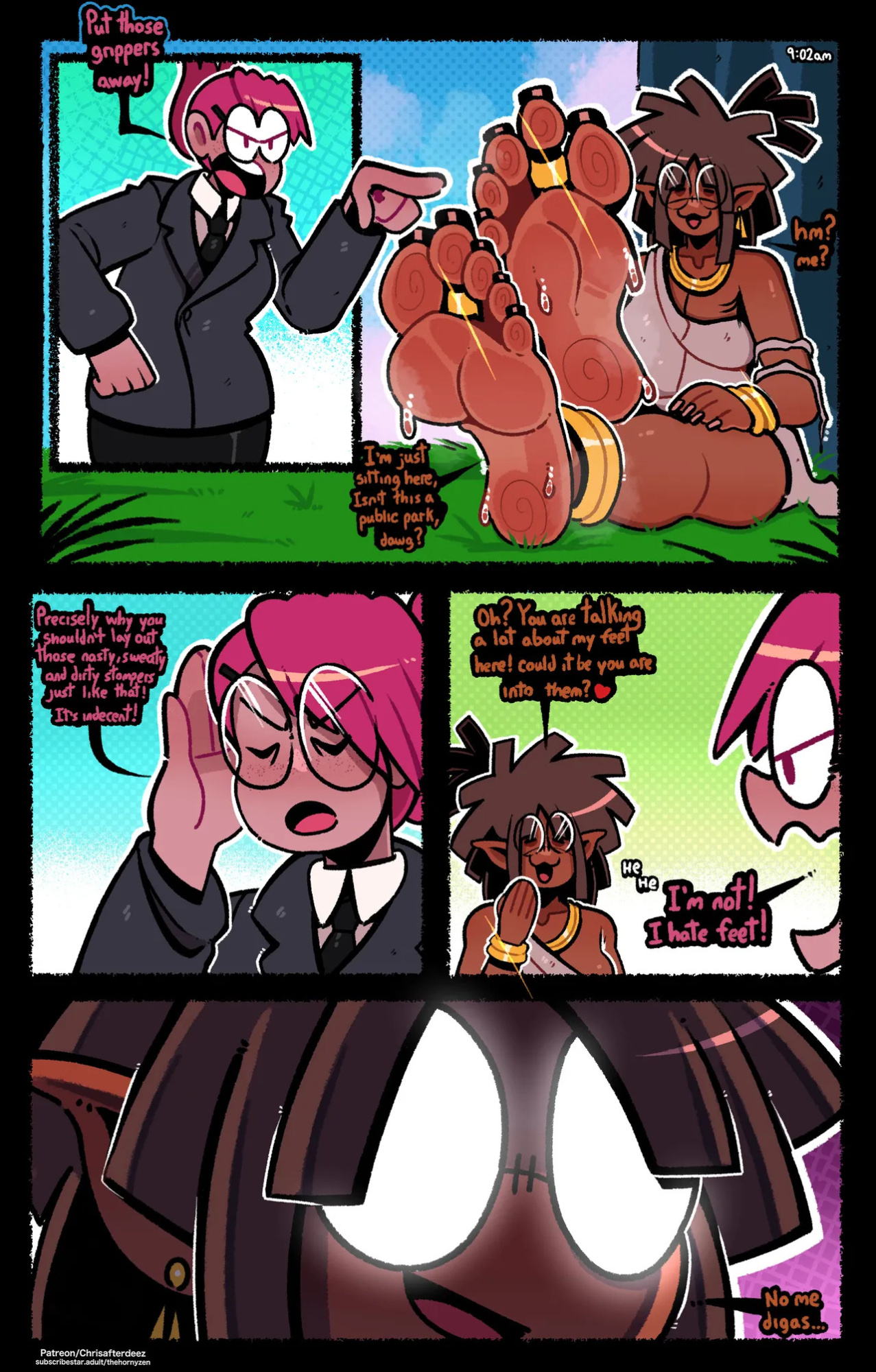 [Thehornyzen] Vanessa and the FOOT BEAST!