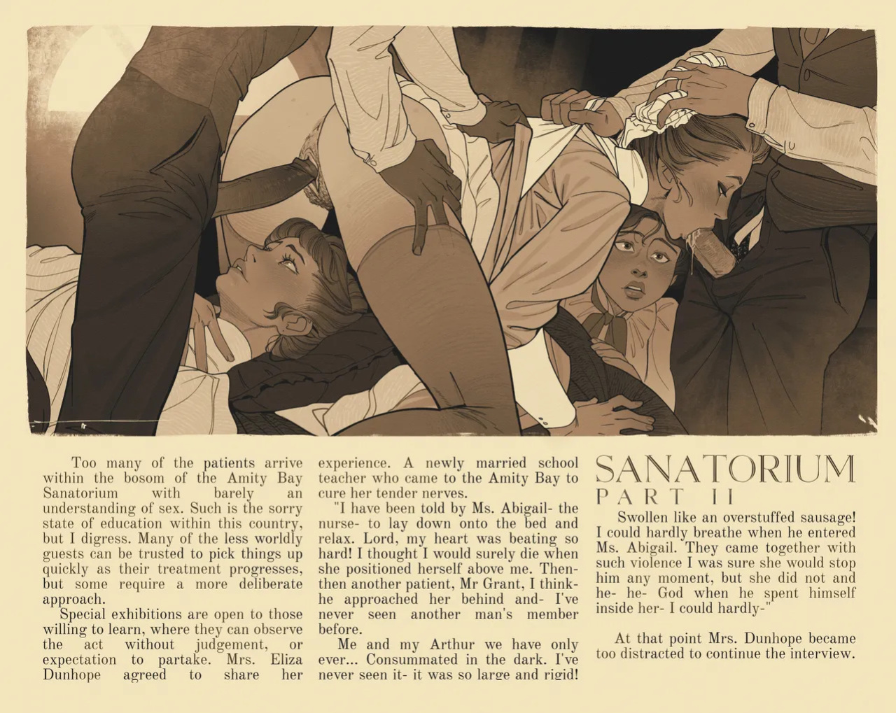 Incase - Sanatorium (Ongoing) + Other Victorian era images
