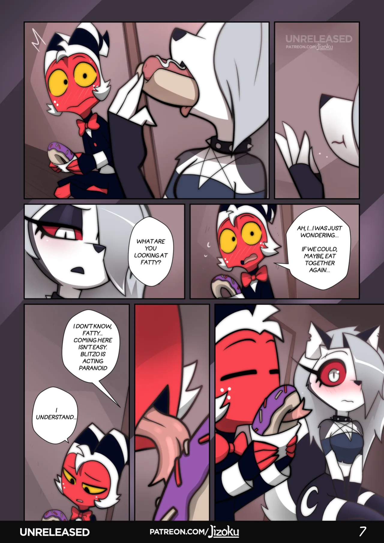 [Jizoku] A Night With Loona 3 (Ongoing)