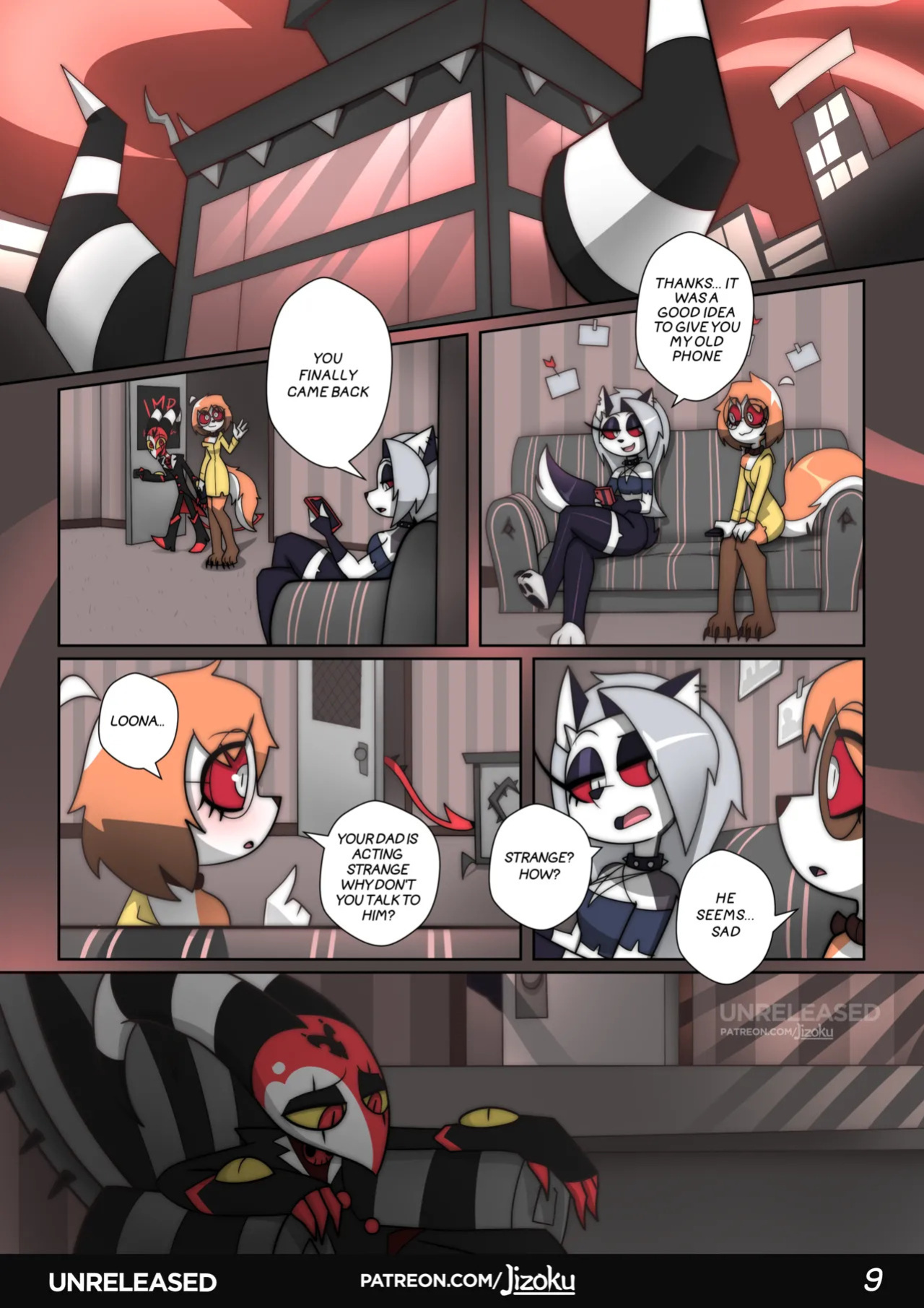 [Jizoku] A Night With Loona 3 (Ongoing)