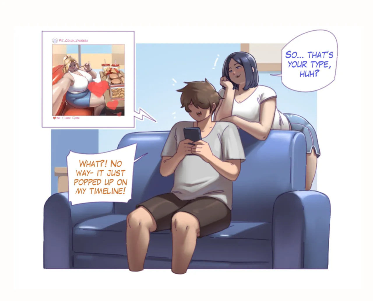 [Ekusupanshon] Supportive Girlfriend [Ongoing]