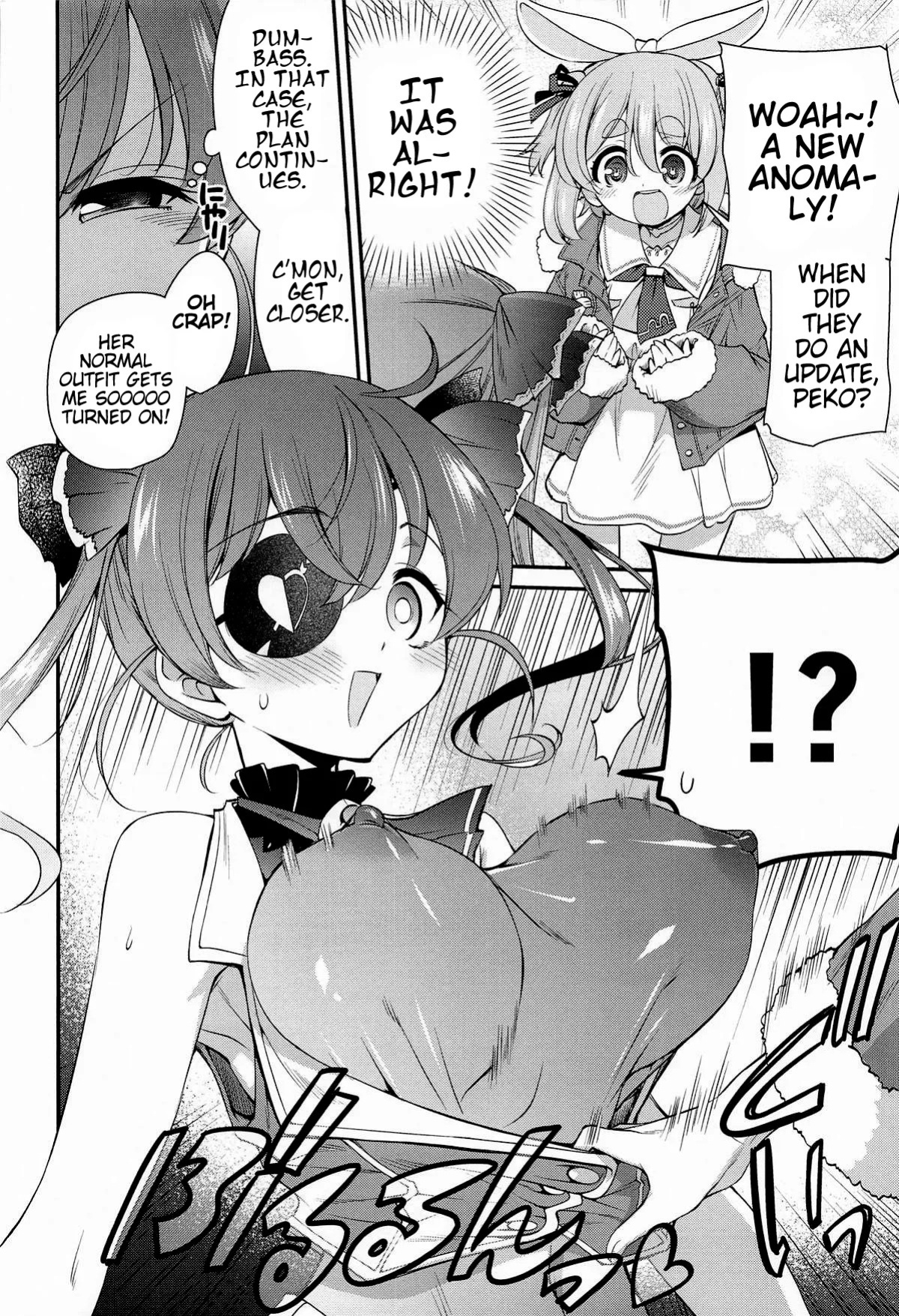 (C106) [Yokoshimaya. (Yokoshima Takemaru)] Holo Echi (Houshou Marine, Usada Pekora) [English] (Pangean)