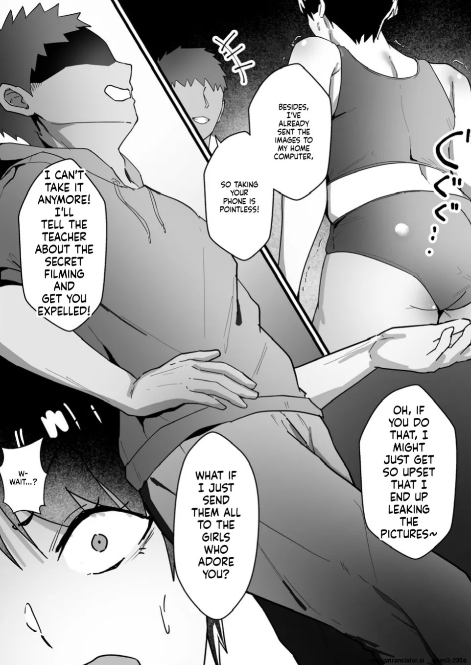 Boyish no Senpai Kanojo ga Netorarete Mesu ni Otosareru Hanashi (MTL)