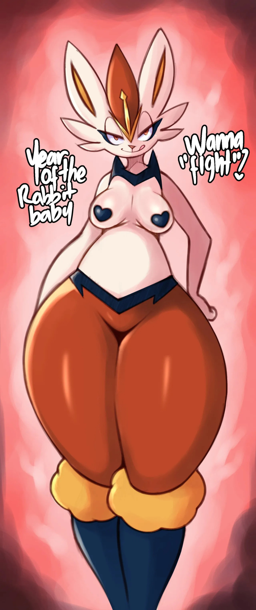 [Saltyxodium] Cinderace (Pokemon)