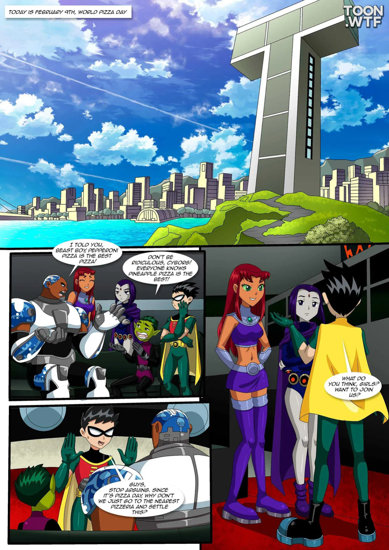 [PalComix] Between Shadows and Titans (Teen Titans) ONGOING