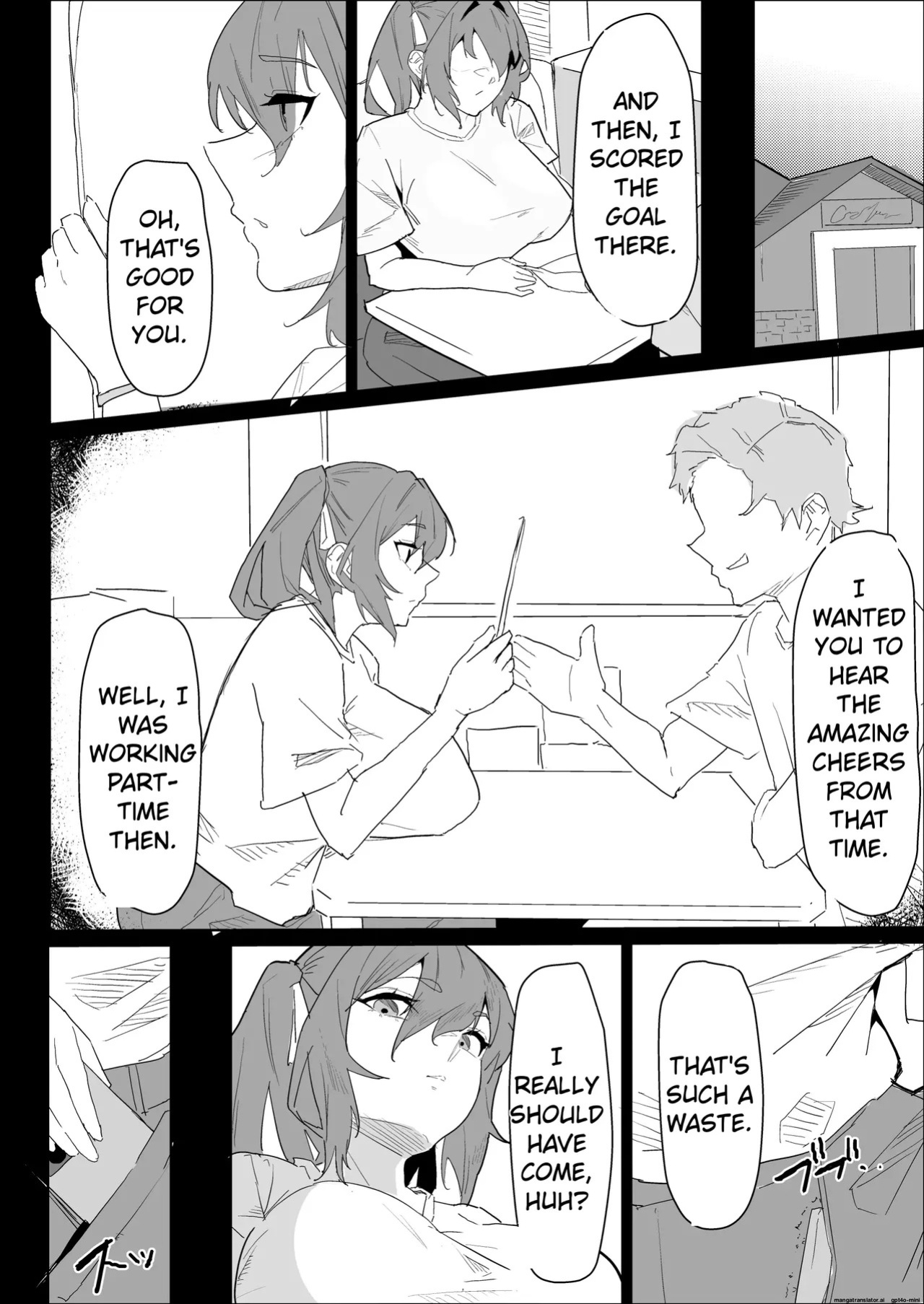 [purintai] My busty older sister, who has a boyfriend, reluctantly helps me out.