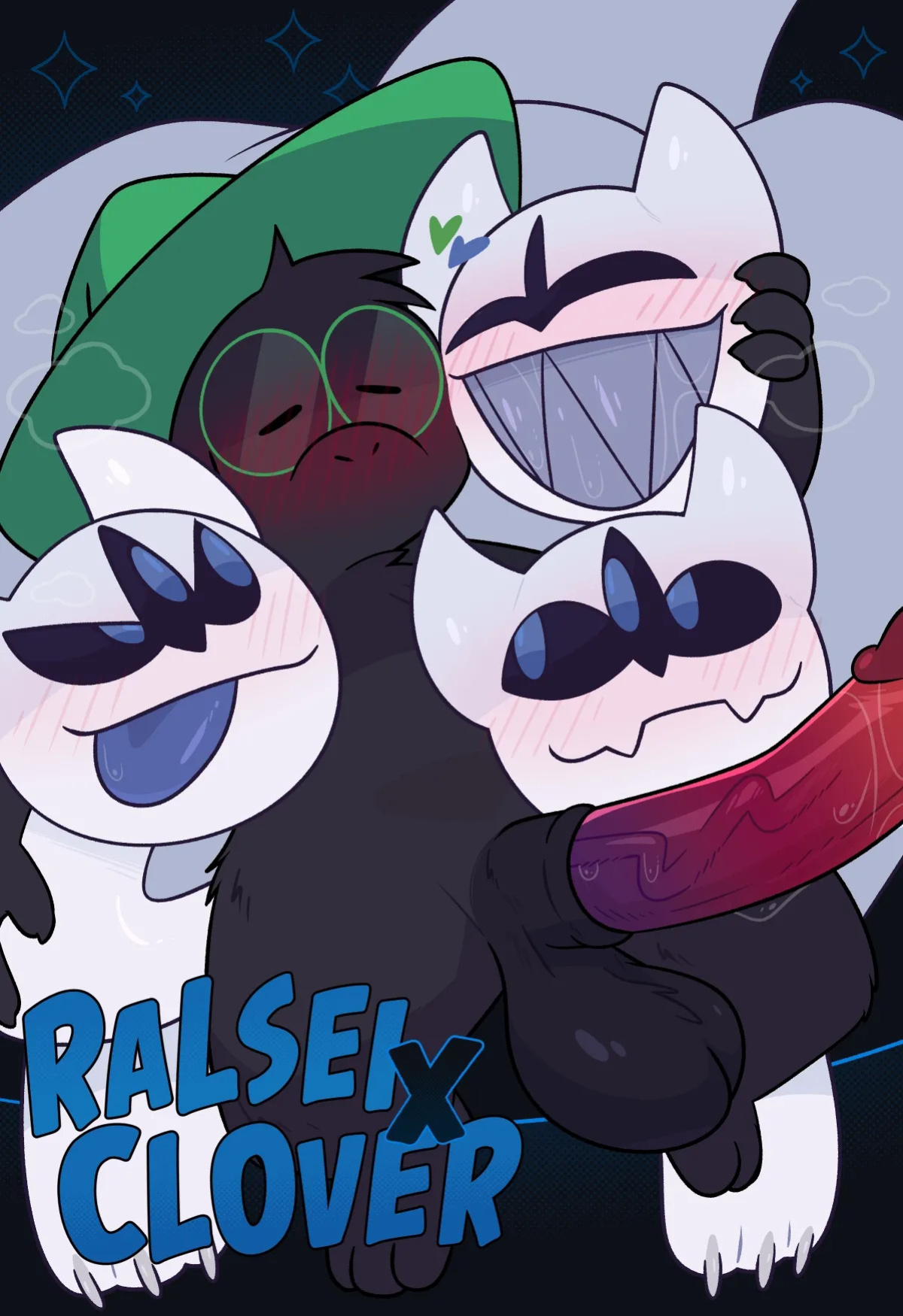 [Crushpepper] Ralsei x Clover