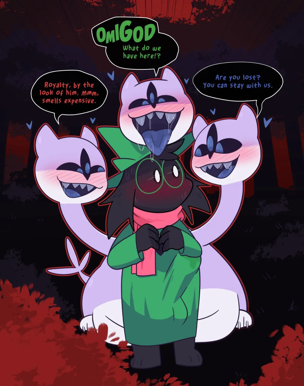 [Crushpepper] Ralsei x Clover