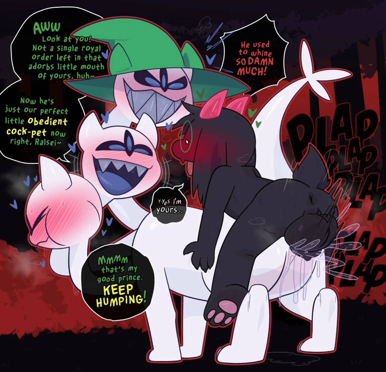 [Crushpepper] Ralsei x Clover