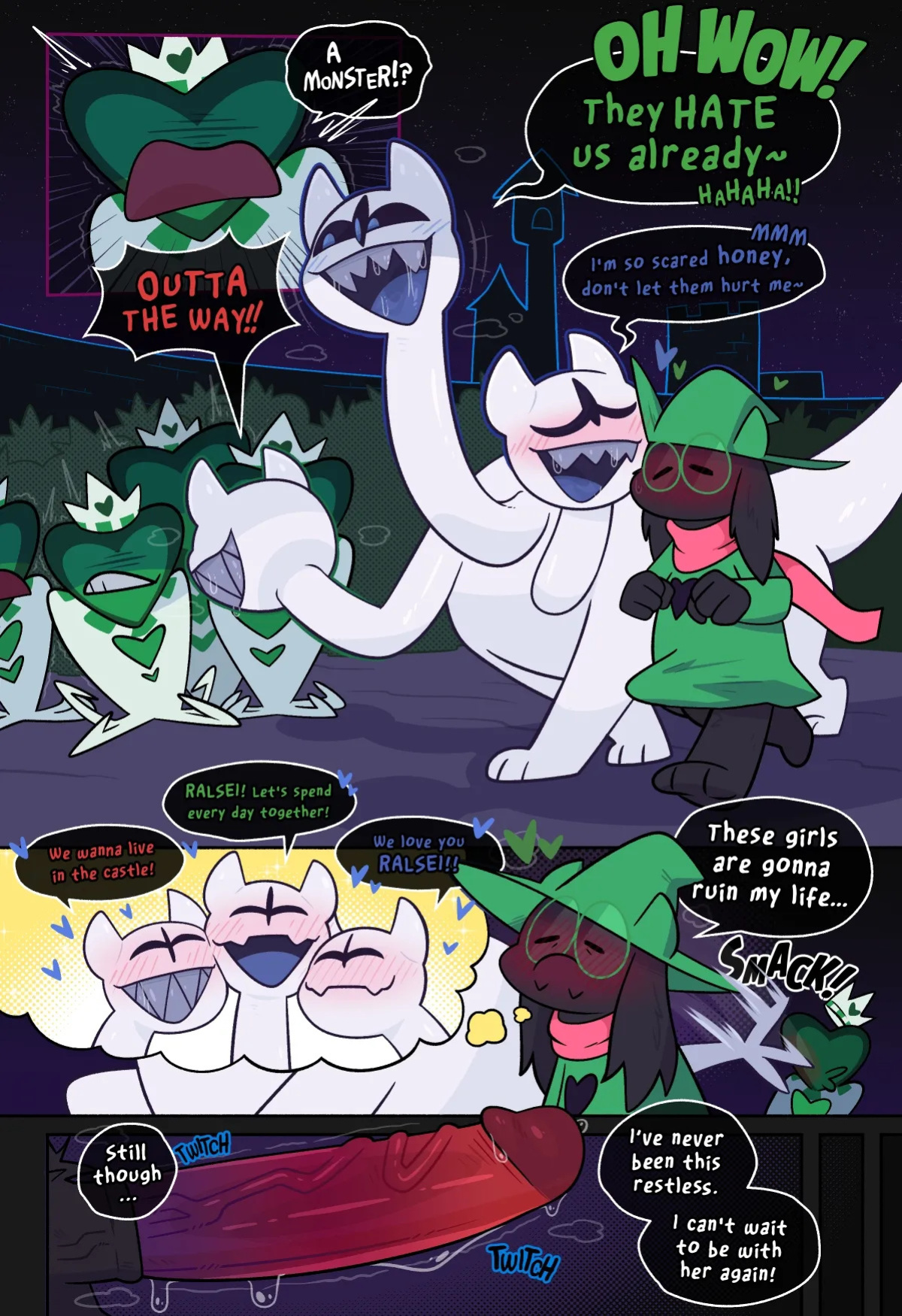 [Crushpepper] Ralsei x Clover