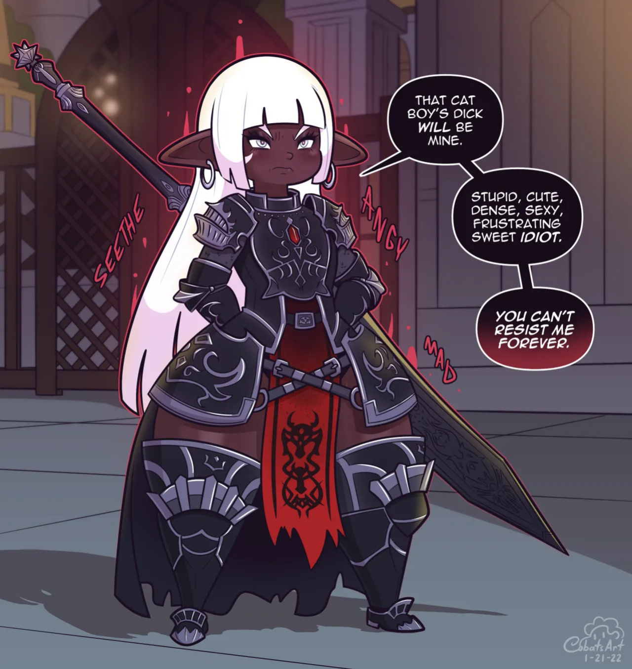 [Cobatsart] Mary Muffin: DRK Chocolate Cake (Final Fantasy XIV) Ongoing