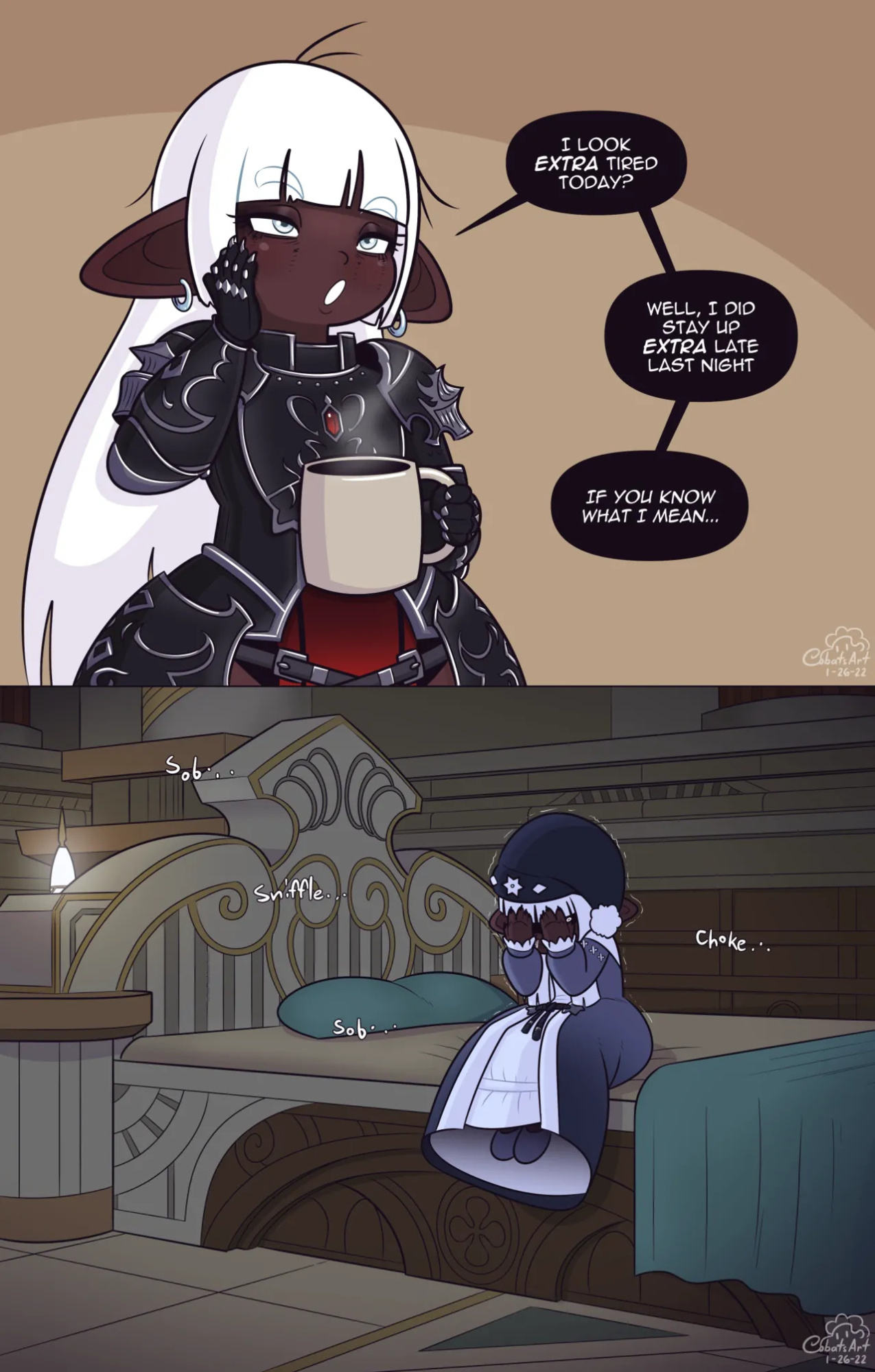 [Cobatsart] Mary Muffin: DRK Chocolate Cake (Final Fantasy XIV) Ongoing