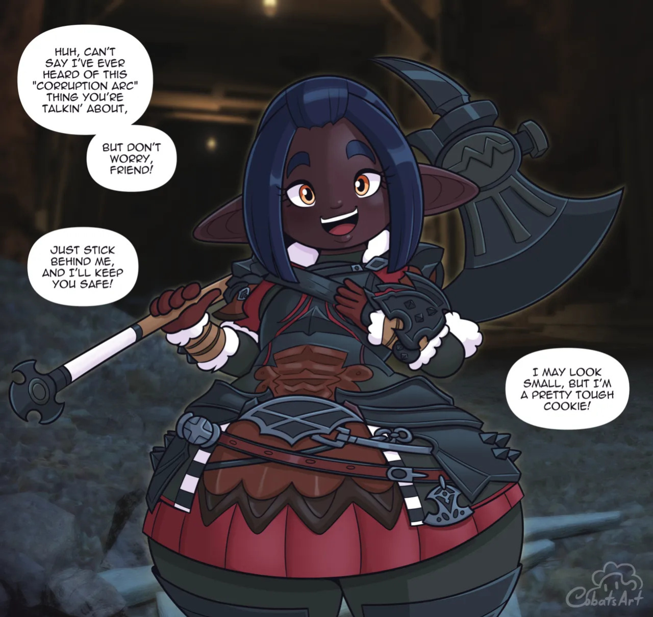 [Cobatsart] Mary Muffin: DRK Chocolate Cake (Final Fantasy XIV) Ongoing