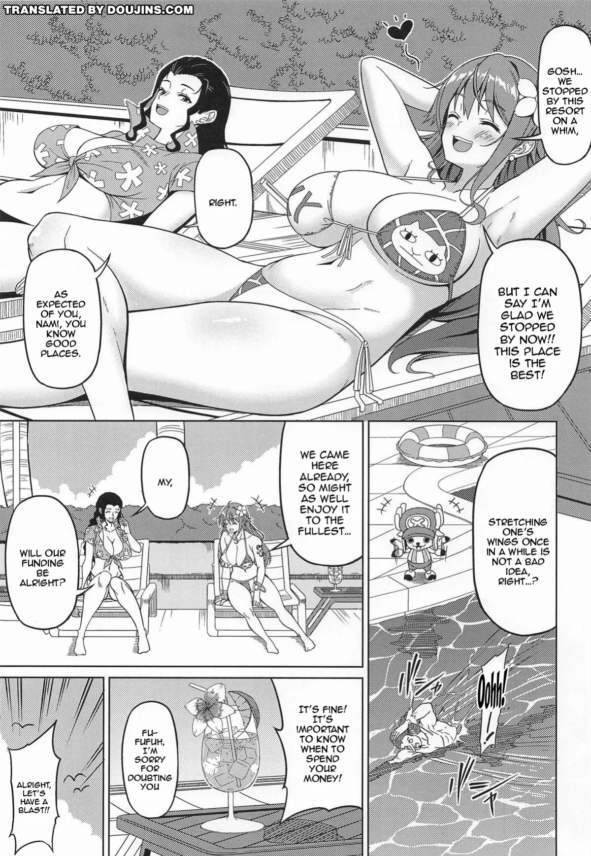 [BRAVE HEART petit (KOJIROU!)] Kaizoku Kyonyuu Yawara / The Soft Big Breasted Pirate (One Piece) [English] {Doujins.com}