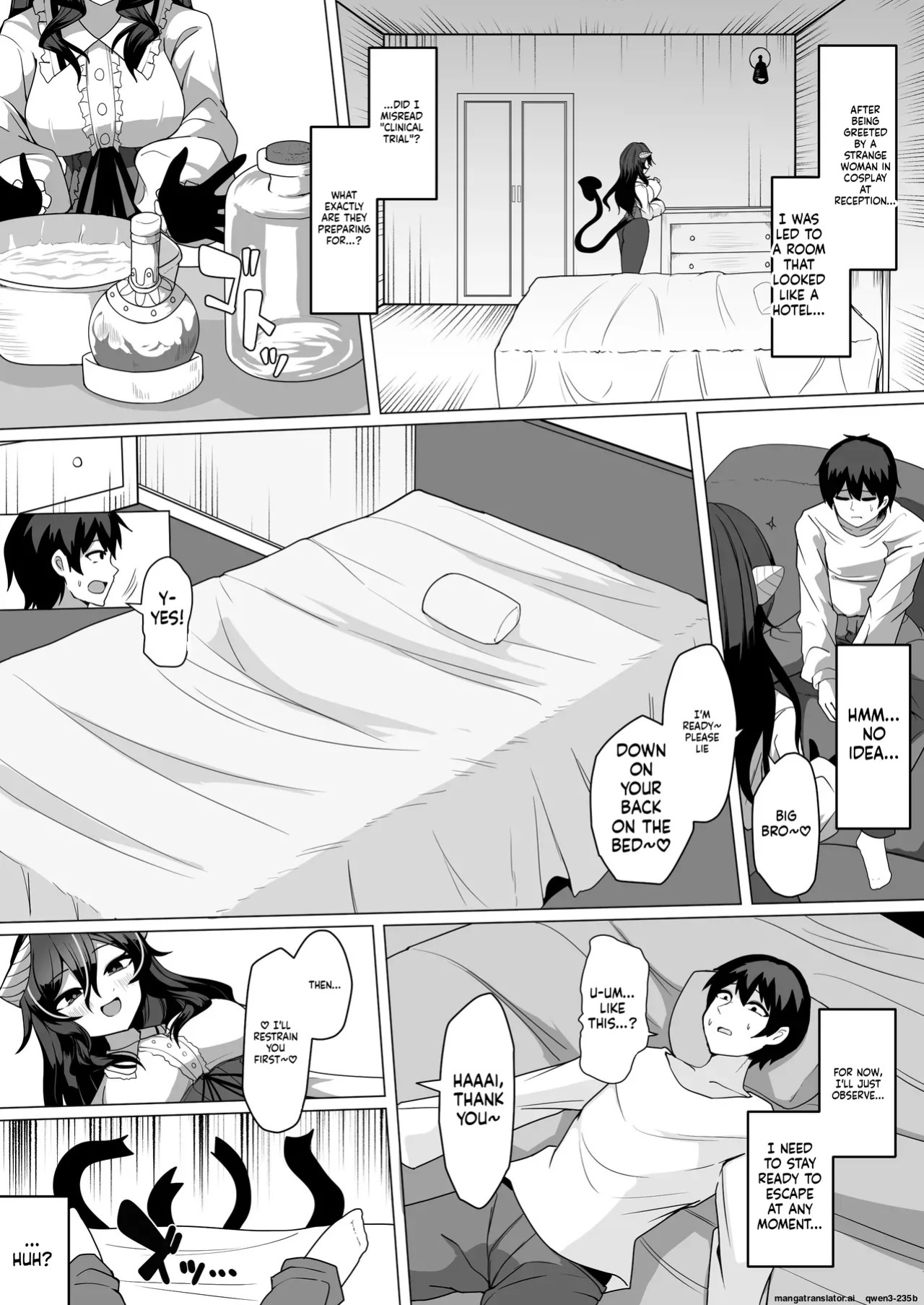[Kenou no Katasumi (Aragishi)] Nazo no kougaku baito ni oubo shitara sakyubasu ni tsukamatte seieki saabaa ni naru hanashi [English] [FIXED] [SCANMTL]