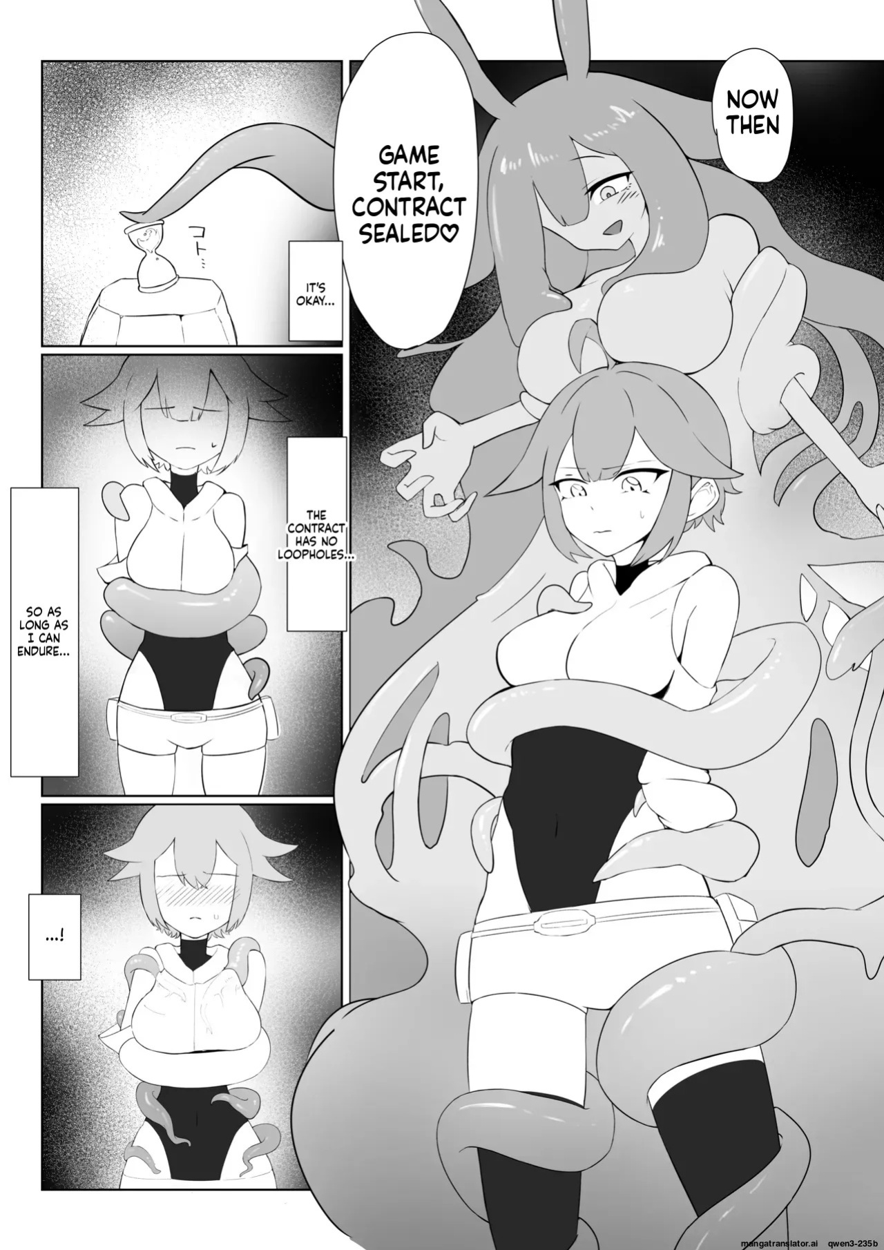 [ajimuni] Slime Onee-san to Onna Boukensha-chan [FIXED] (SCANMTL)