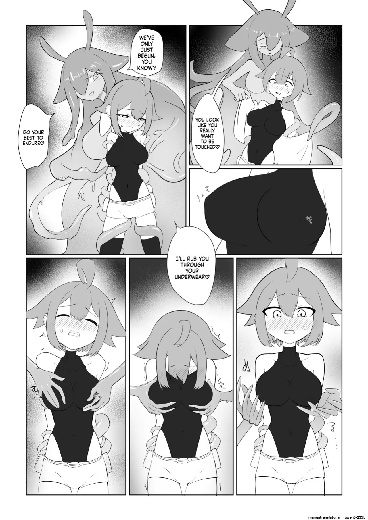 [ajimuni] Slime Onee-san to Onna Boukensha-chan [FIXED] (SCANMTL)