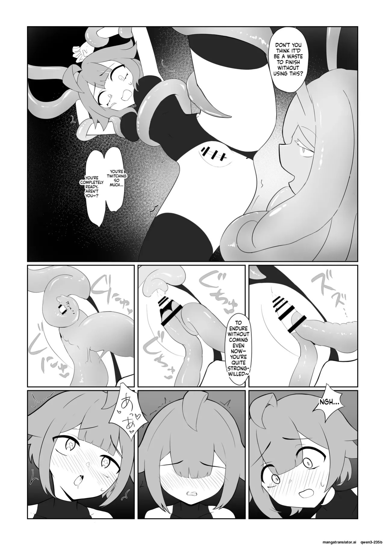 [ajimuni] Slime Onee-san to Onna Boukensha-chan [FIXED] (SCANMTL)