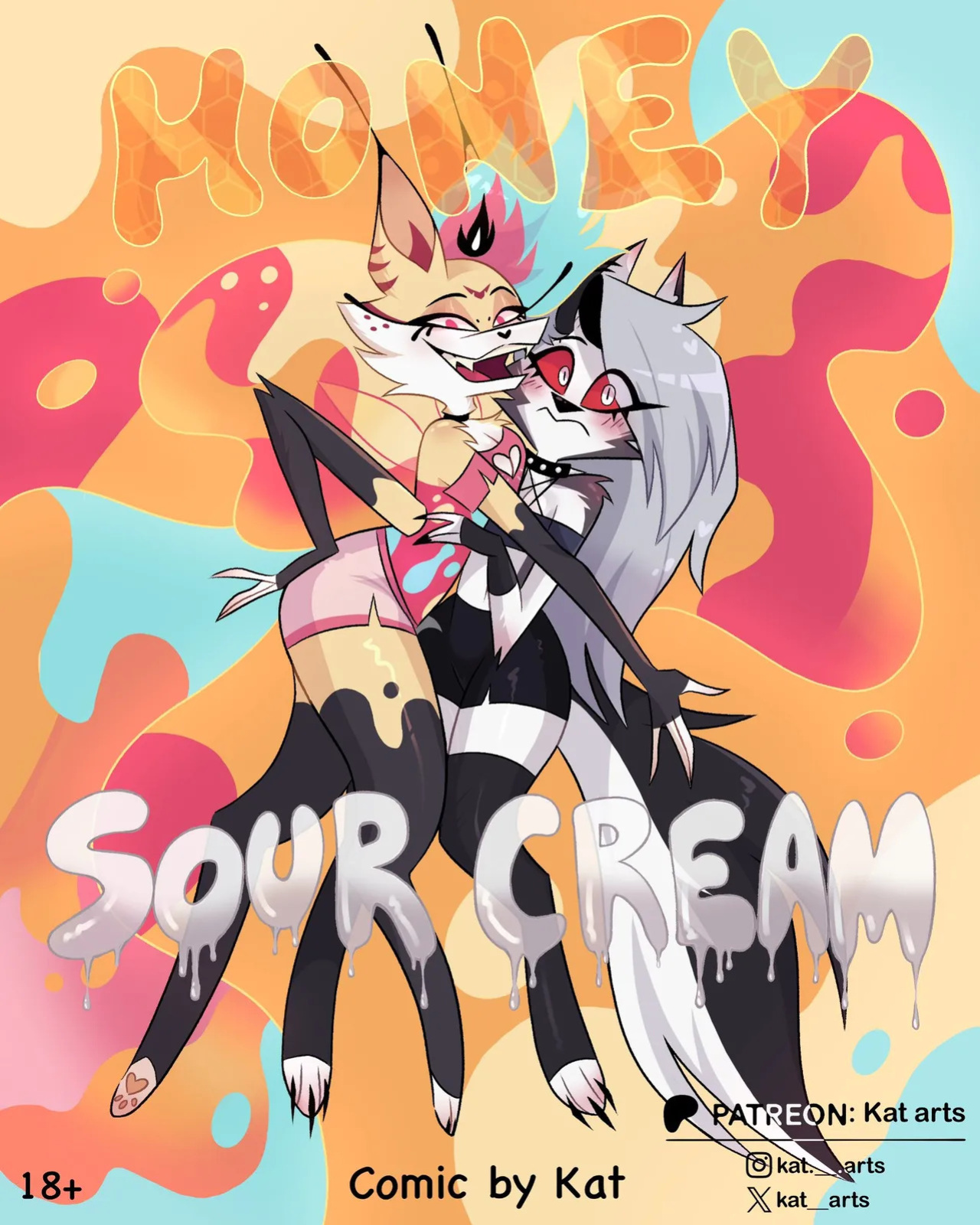 [Kat arts] Honey and Sour Cream (Helluva Boss) [Ongoing]