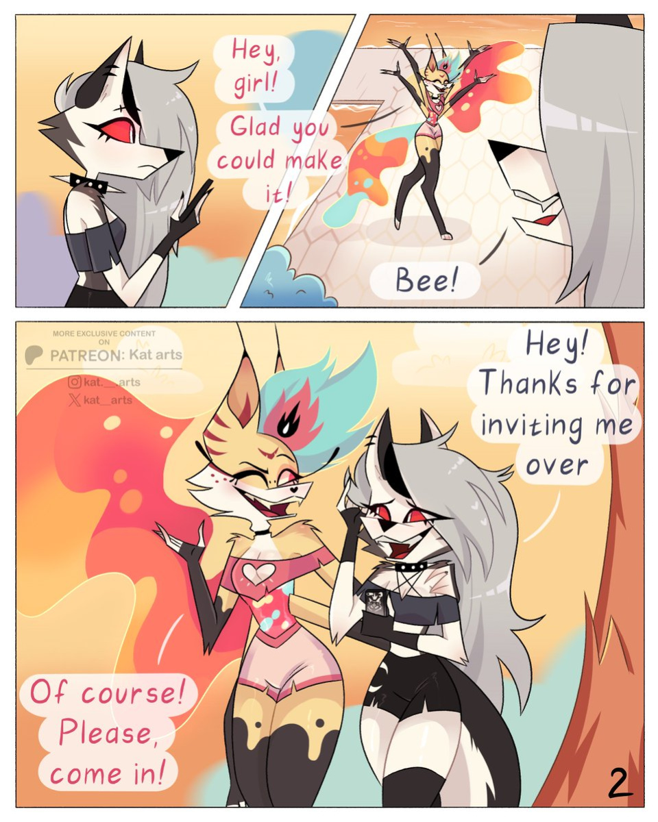 [Kat arts] Honey and Sour Cream (Helluva Boss) [Ongoing]