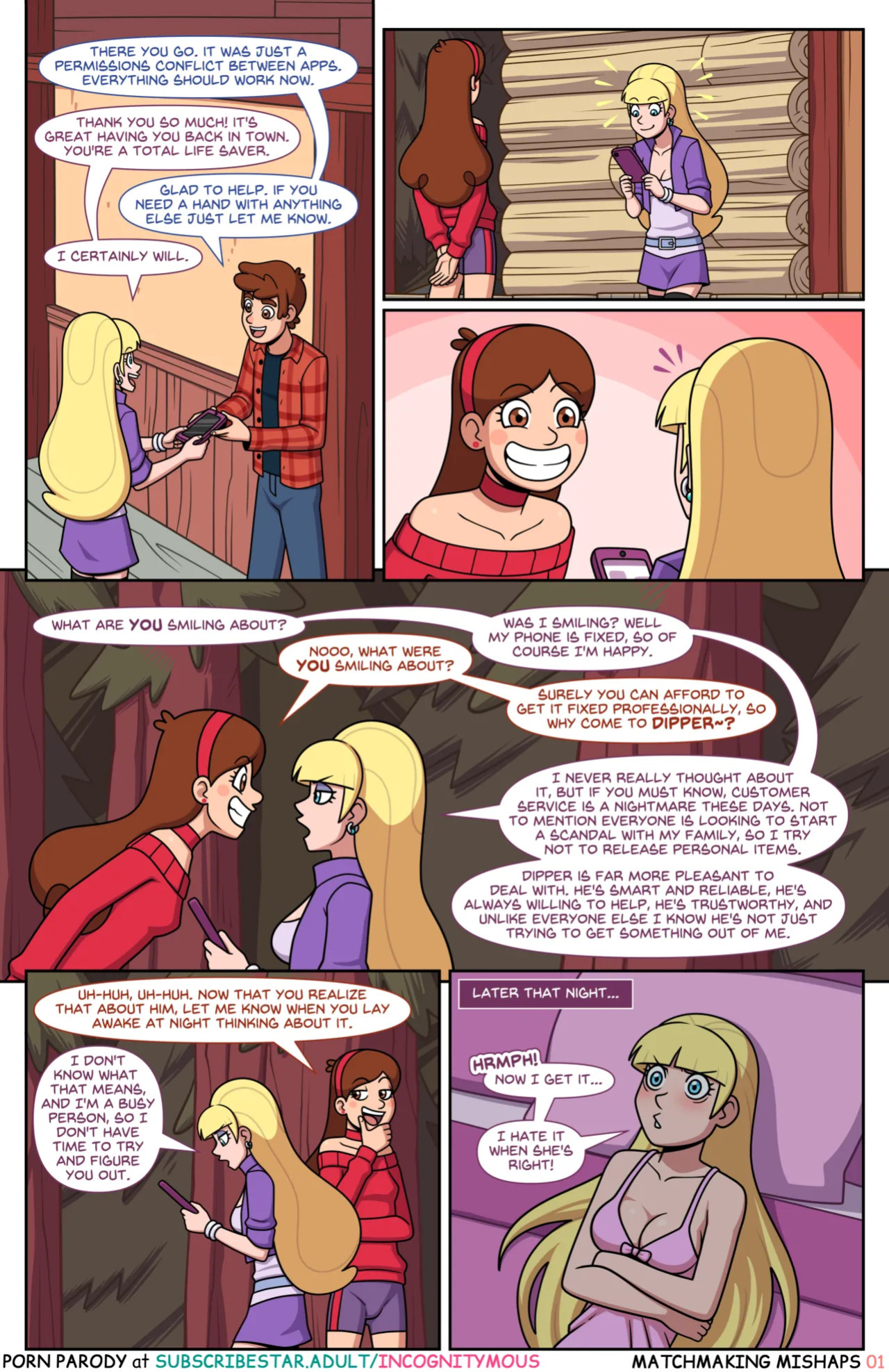 (Incognitymous) - Gravity Falls - Matchmaking Mishaps
