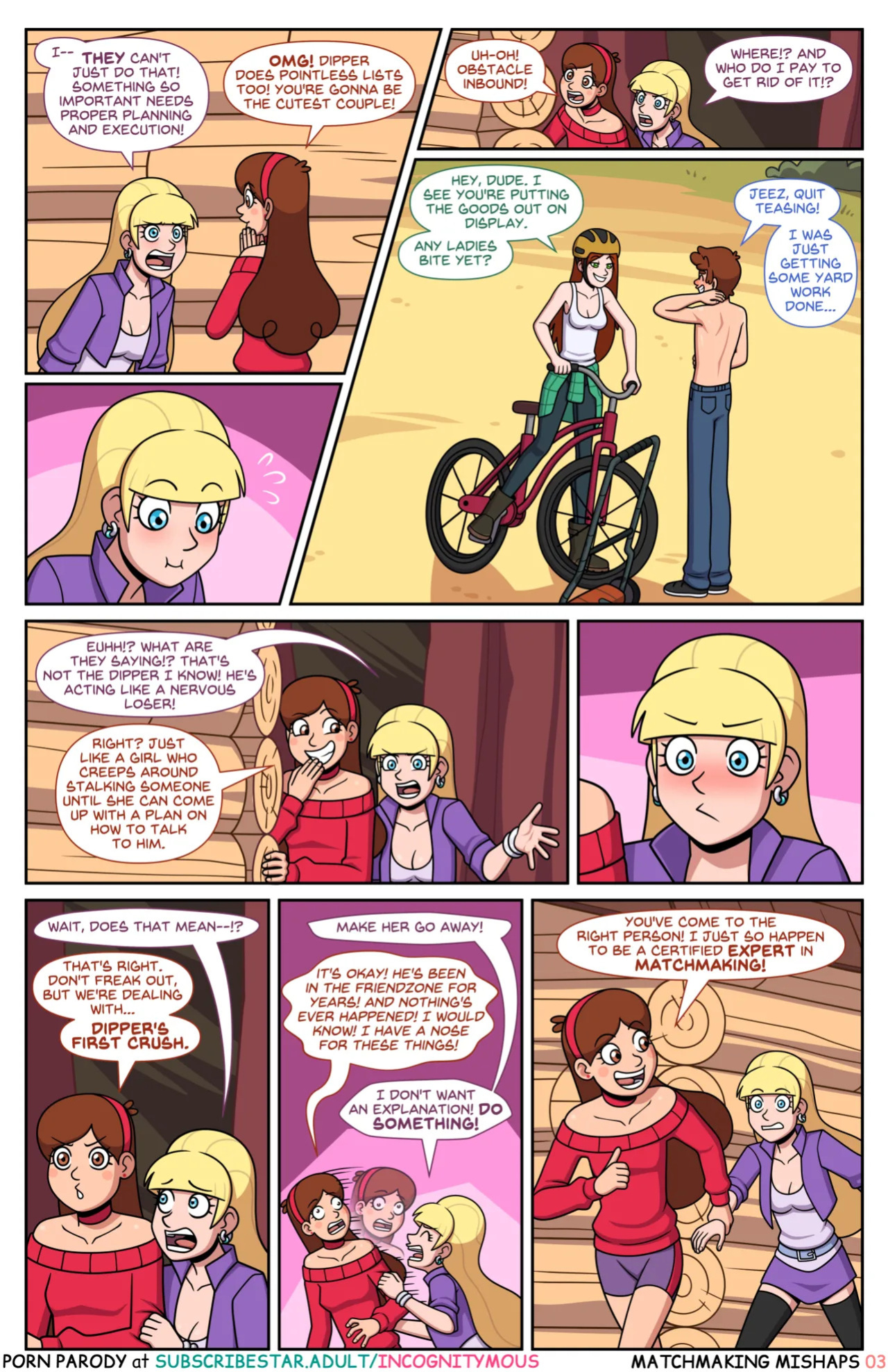 (Incognitymous) - Gravity Falls - Matchmaking Mishaps