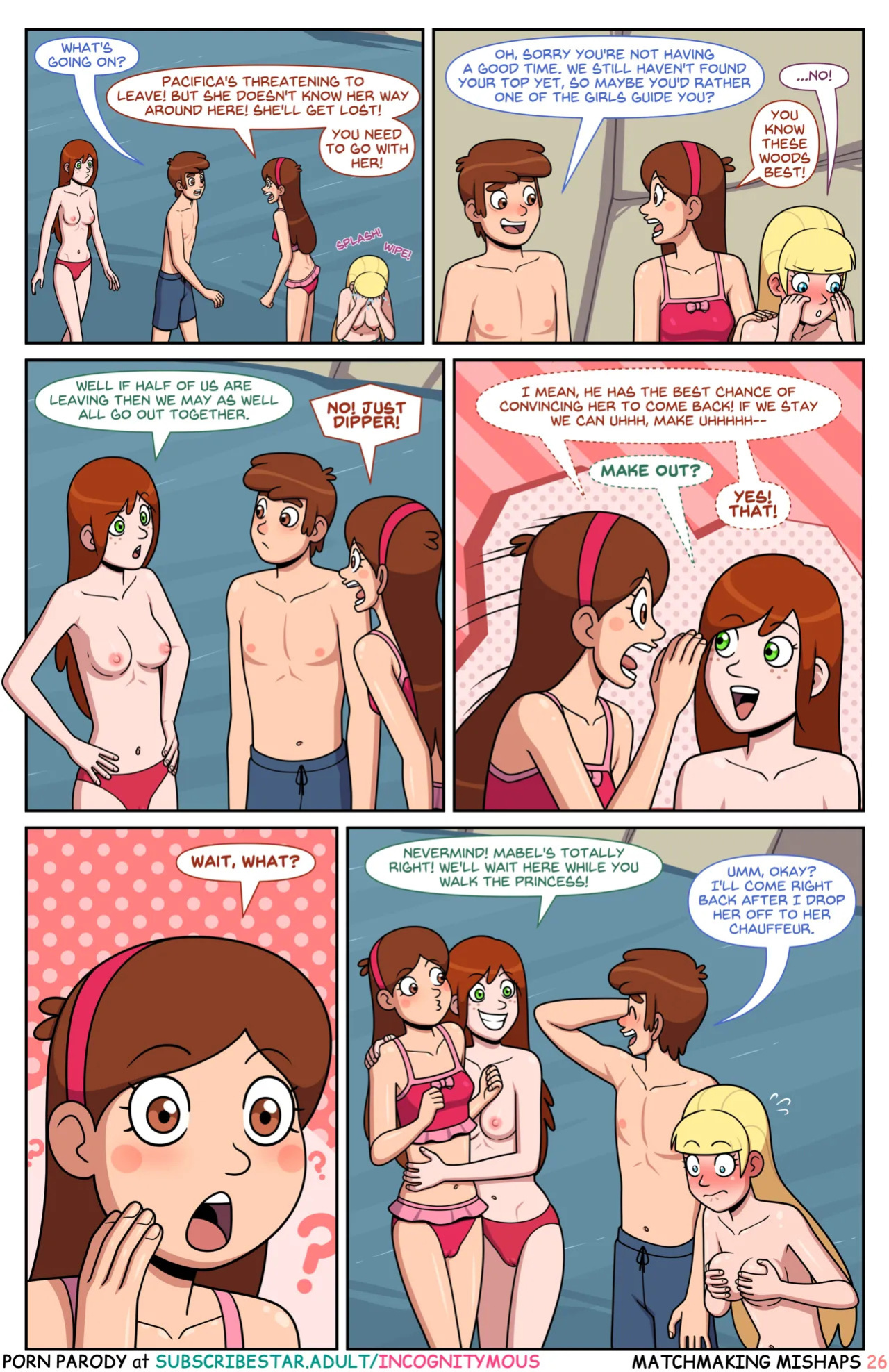 (Incognitymous) - Gravity Falls - Matchmaking Mishaps