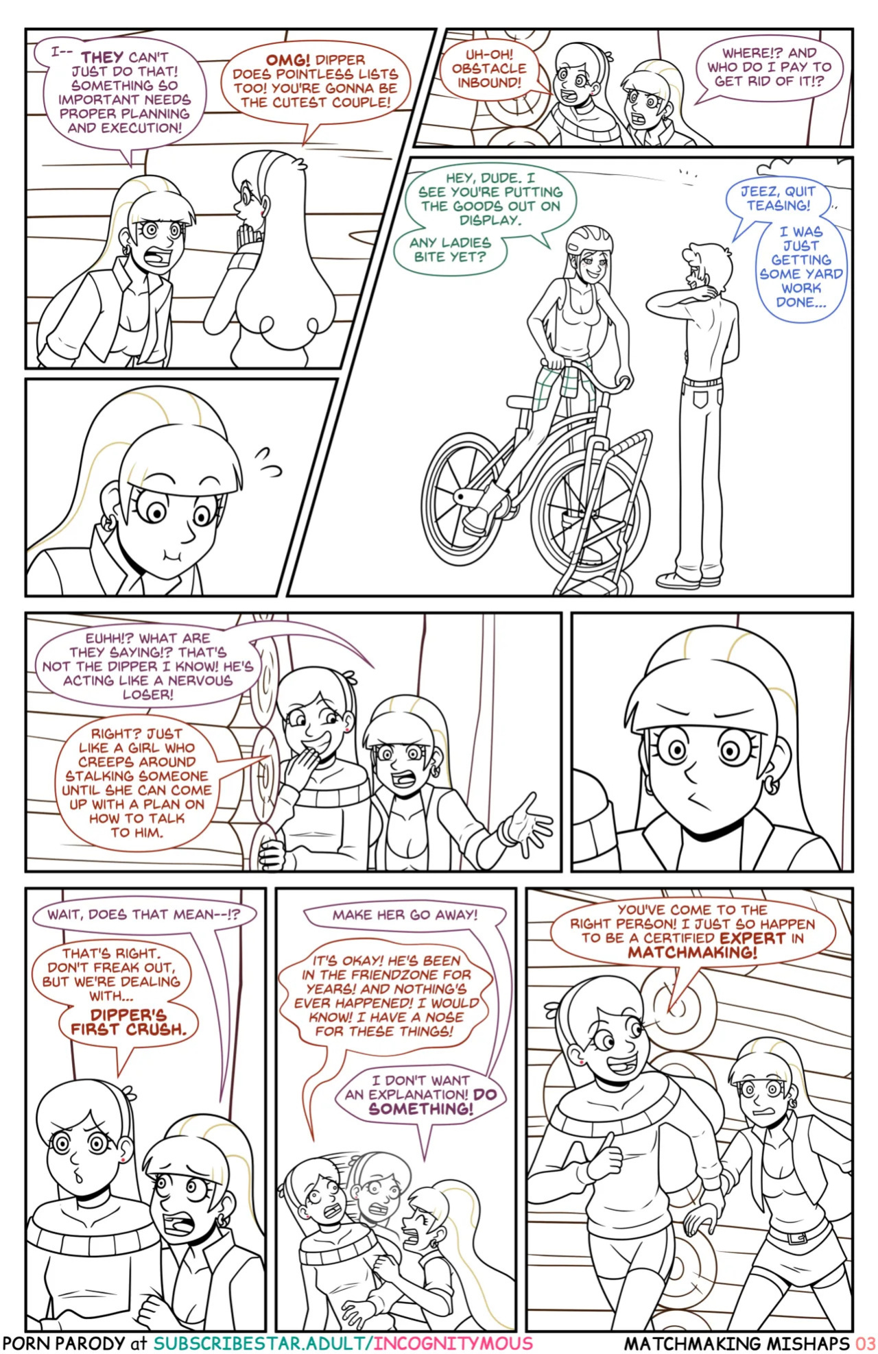 (Incognitymous) - Gravity Falls - Matchmaking Mishaps