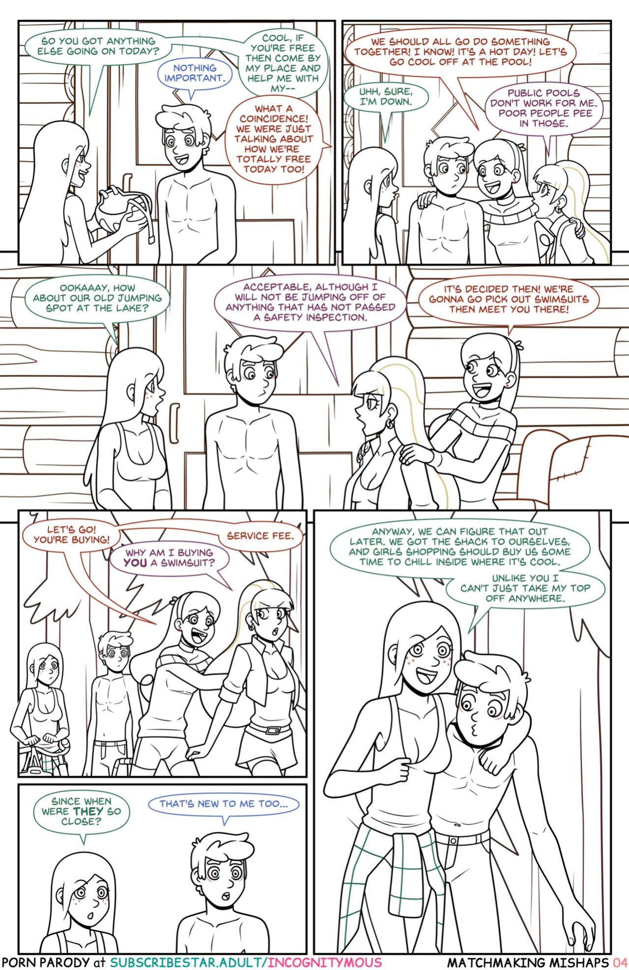 (Incognitymous) - Gravity Falls - Matchmaking Mishaps